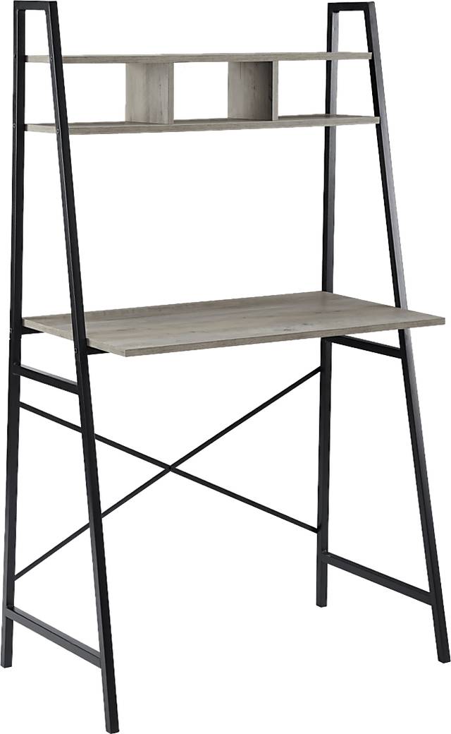 Dorella Gray Desk - Thumbnail - Image 1