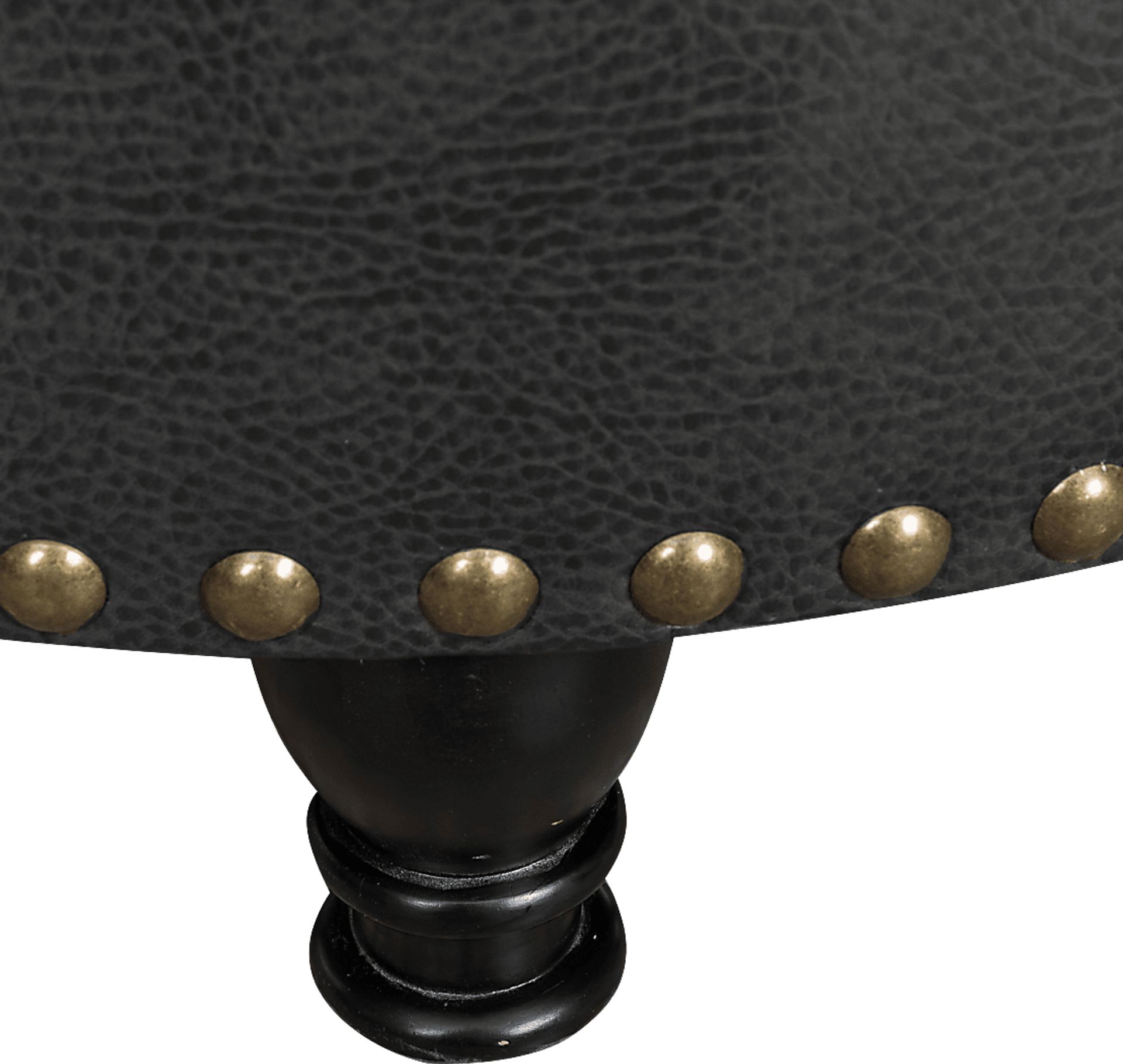 Doretta Black Storage Ottoman - Image 4