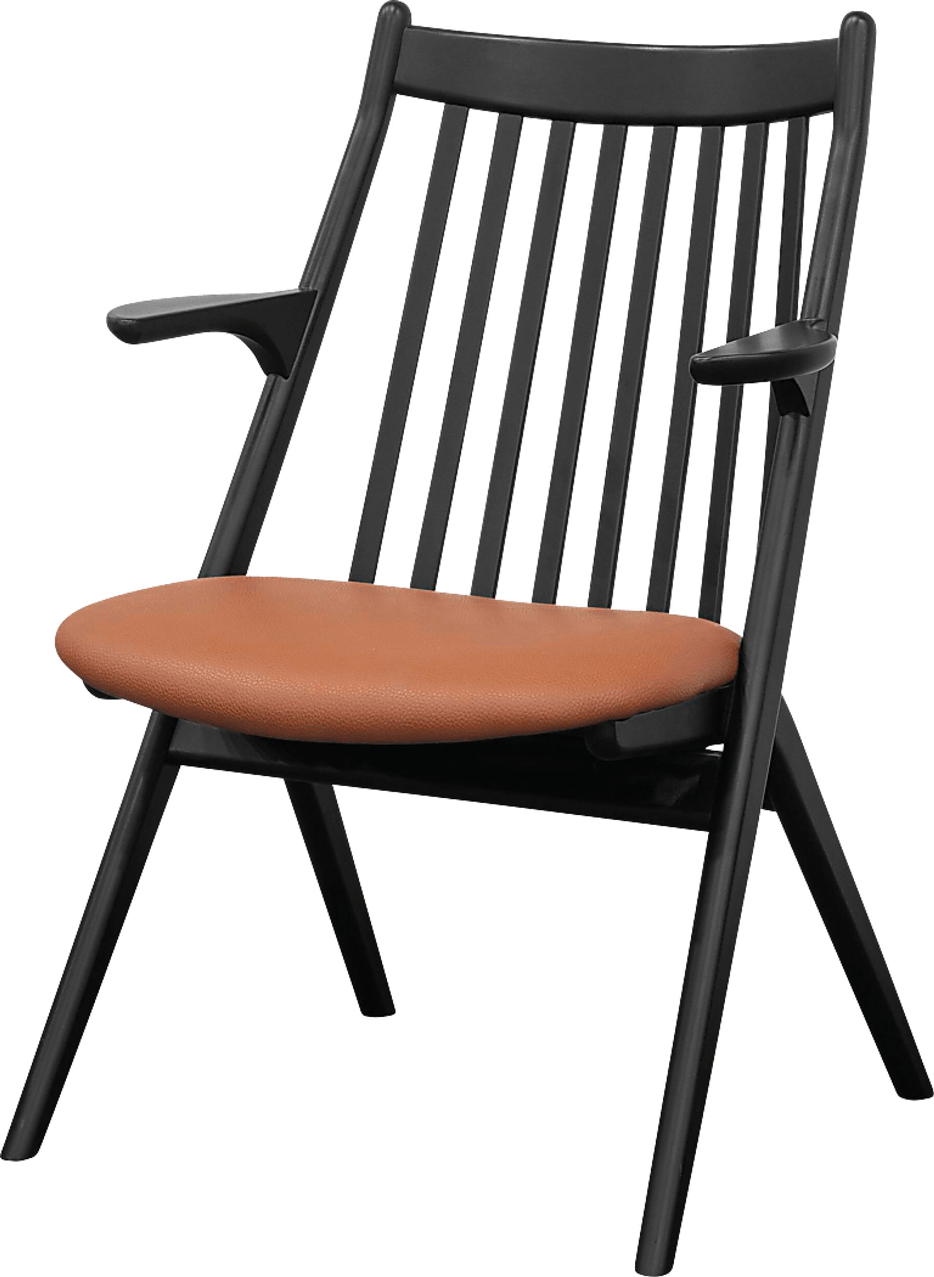 Dorico II Brown Arm Chair - Image 1