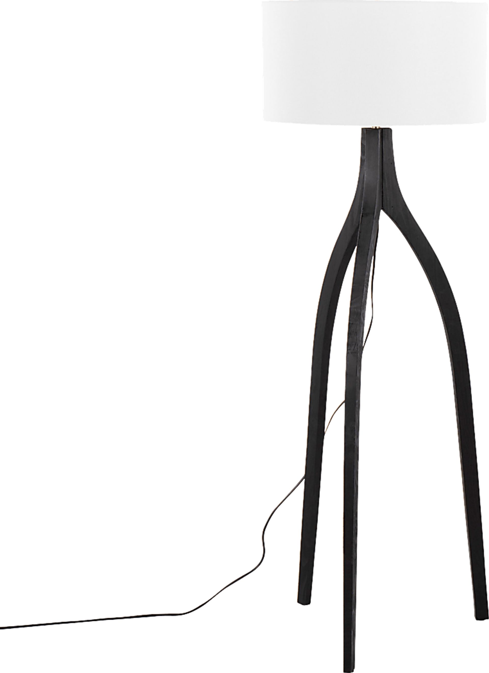 Dorino Black Floor Lamp - Image 1