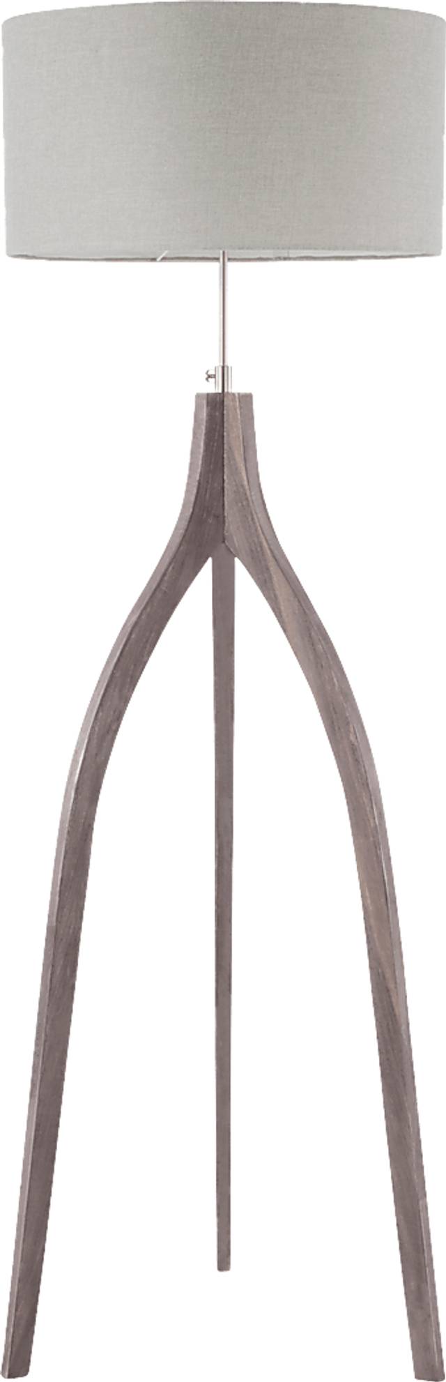 Dorino Gray Floor Lamp - Thumbnail - Image 4