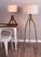 Dorino Gray Floor Lamp