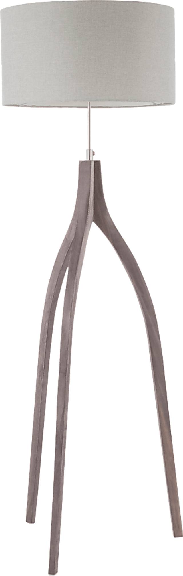 Dorino Gray Floor Lamp - Thumbnail - Image 1