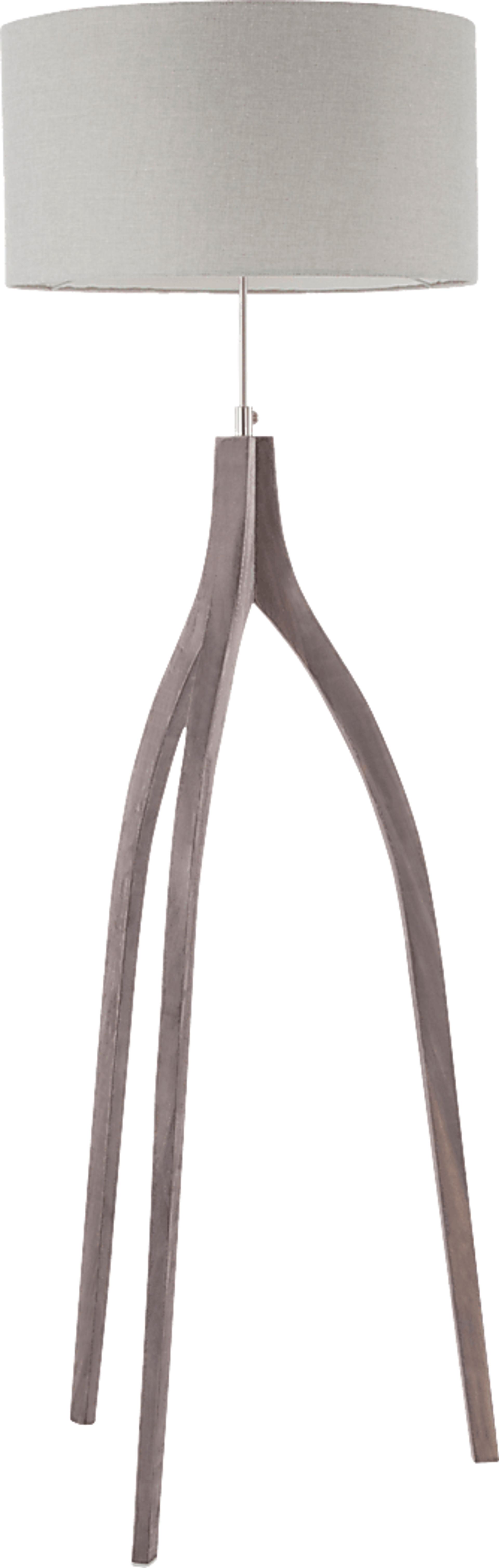 Dorino Gray Floor Lamp - Image 1