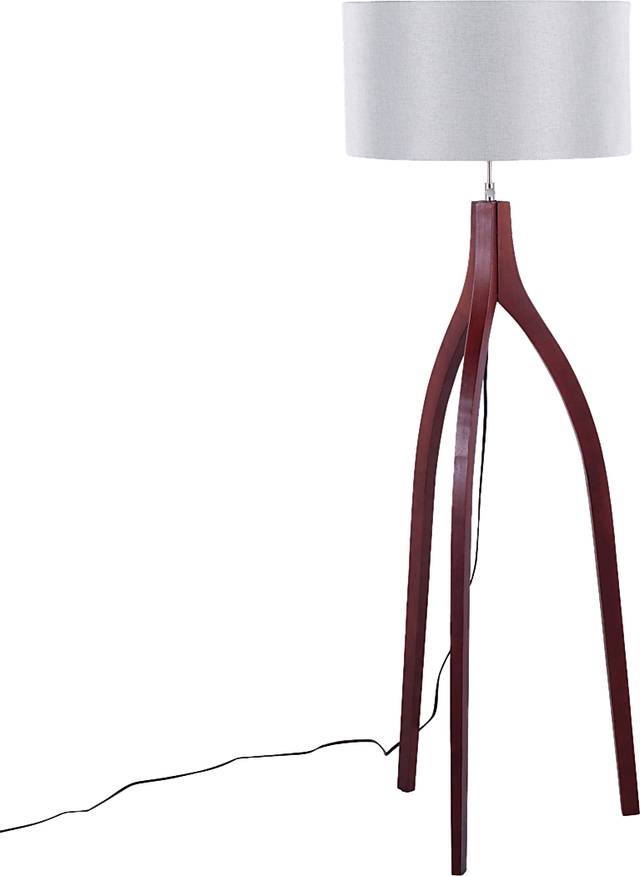Dorino Walnut Floor Lamp - Thumbnail - Image 1