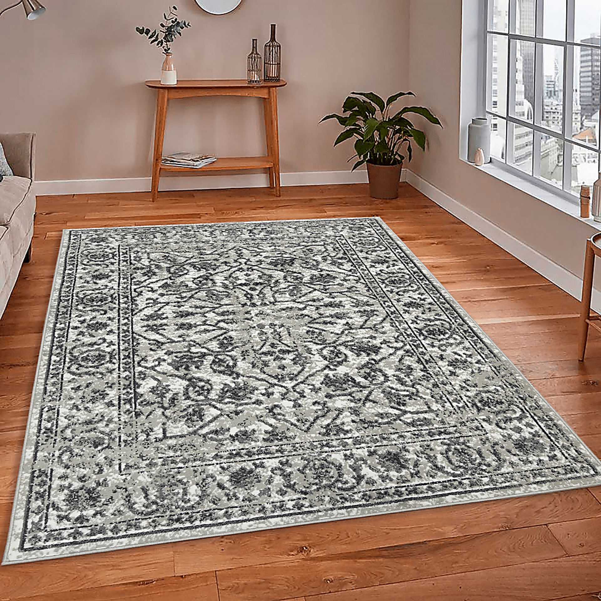 Alagate Gray 9'10 x 10'2 Rug - Image 2