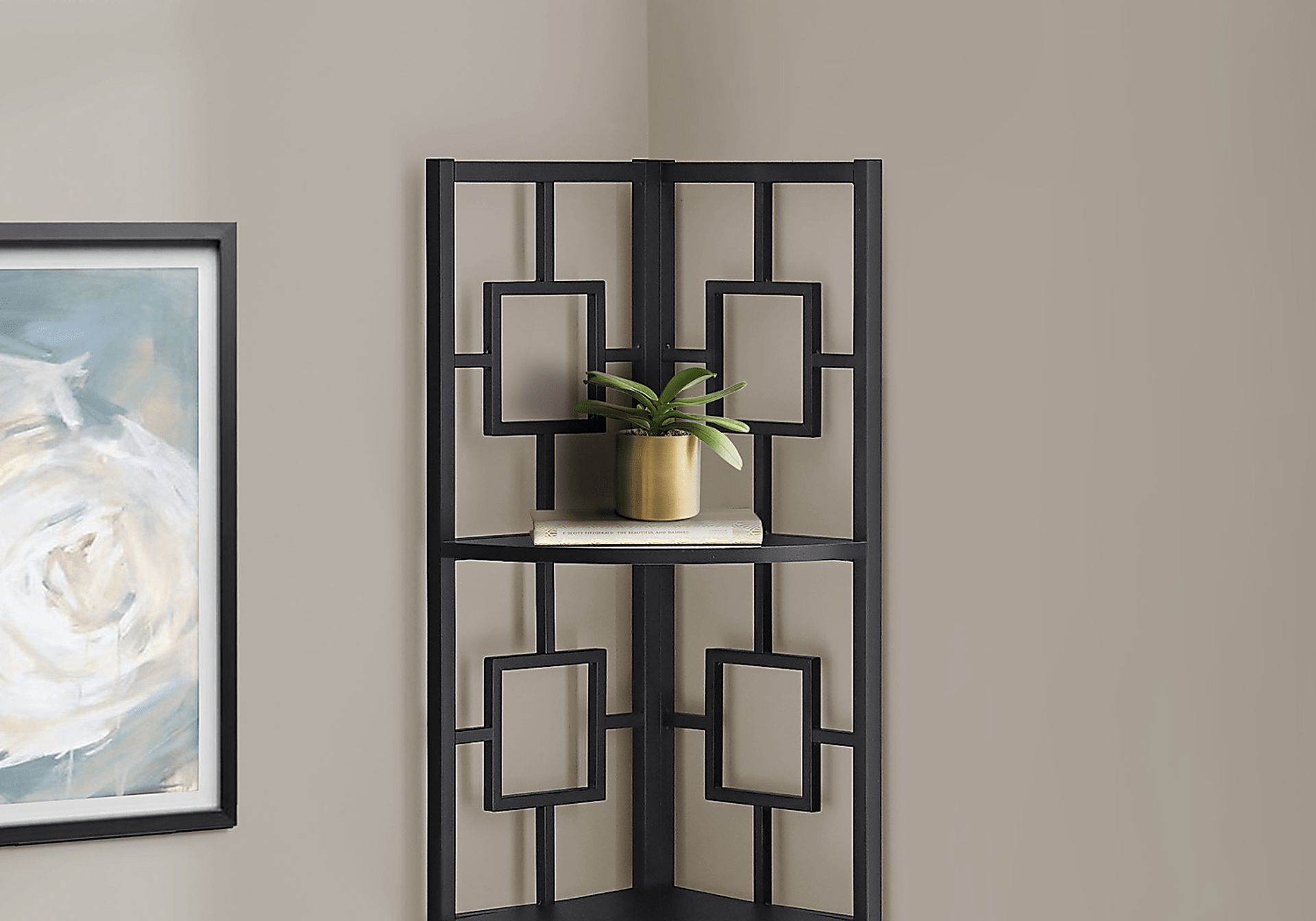 Dorminey Black Bookcase - Image 3
