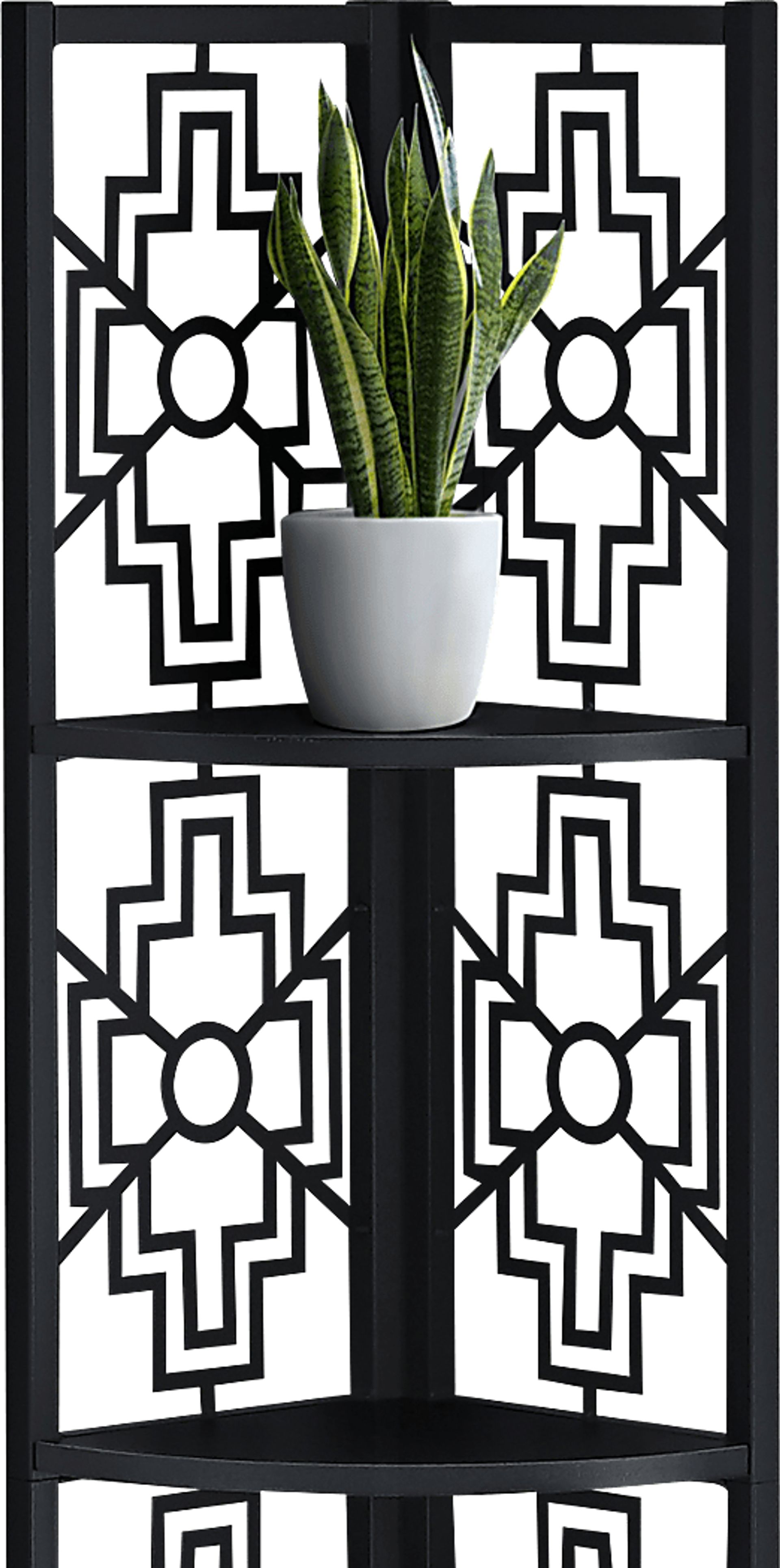 Dorminey Black Bookcase - Image 2