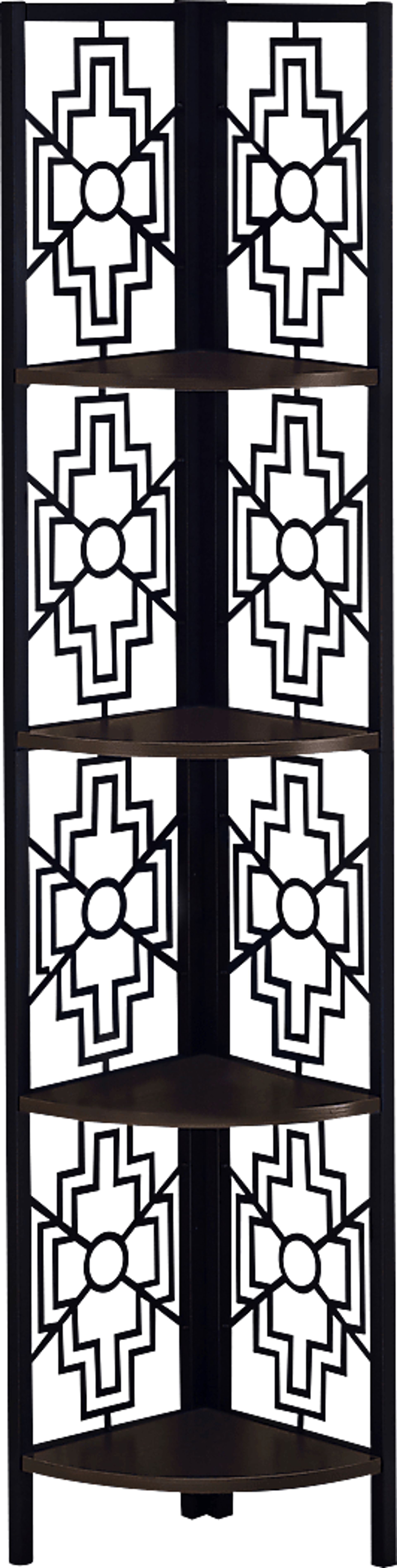 Dorminey Espresso Bookcase - Image 1
