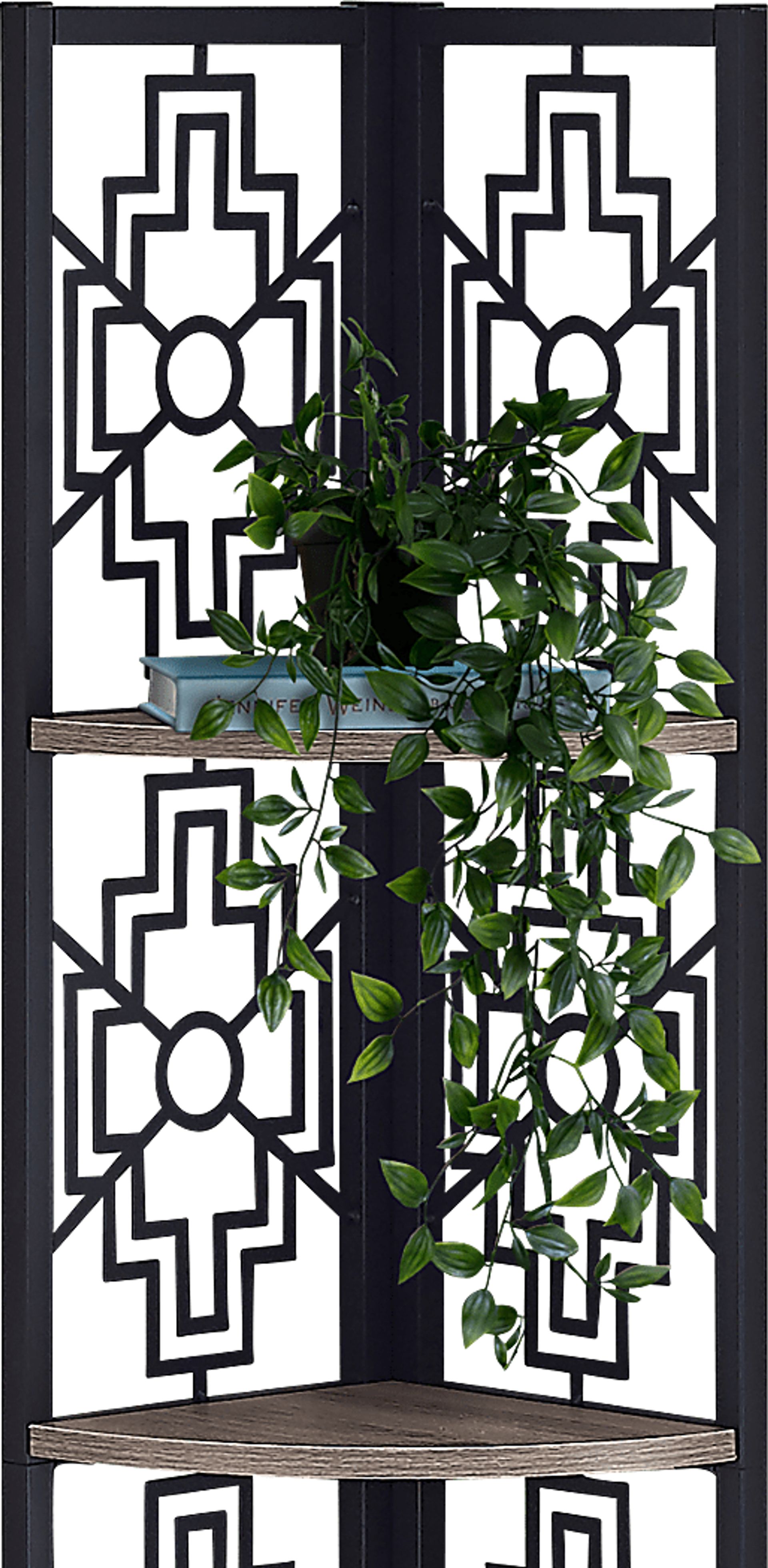 Dorminey Taupe Bookcase - Image 2