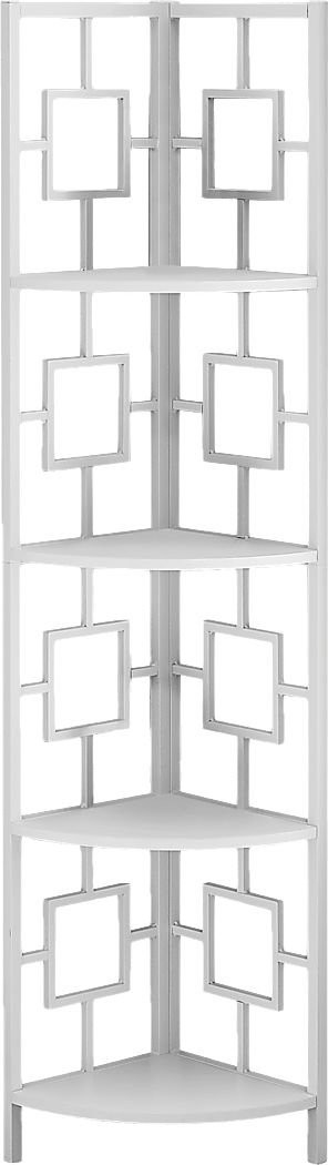 Dorminey White Bookcase