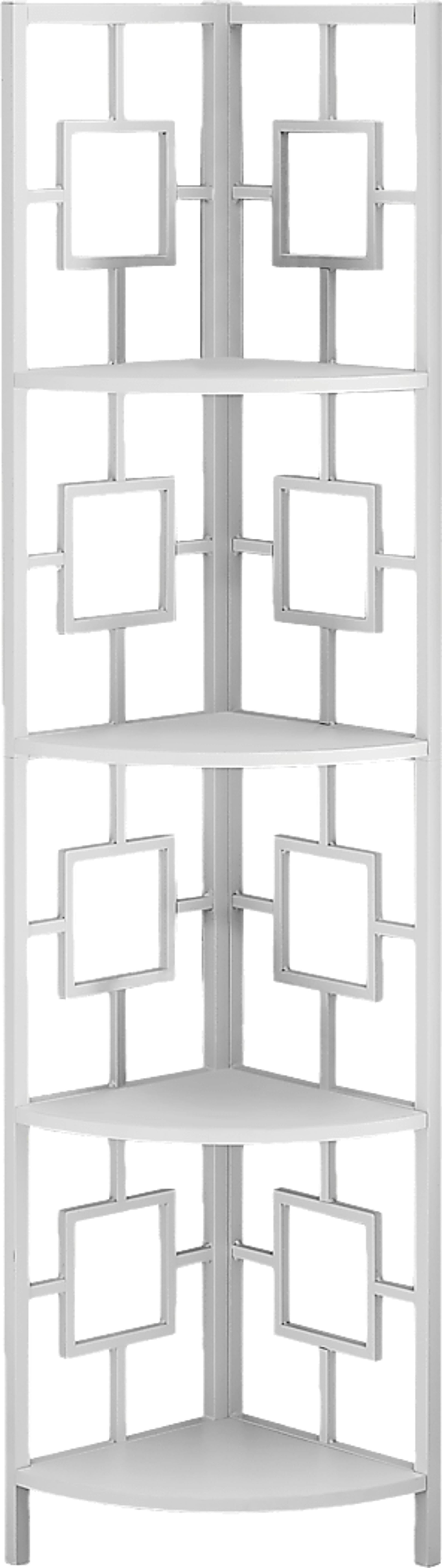 Dorminey White Bookcase - Image 1
