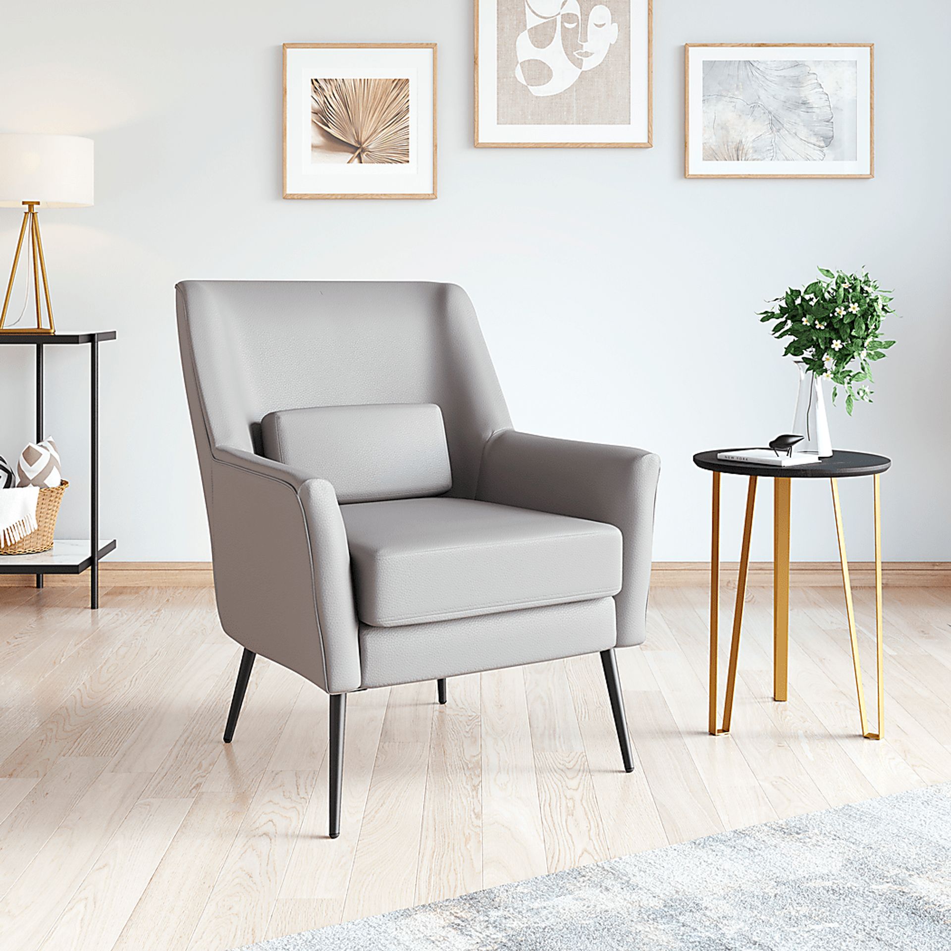 Dorosin Gray Accent Chair - Image 11