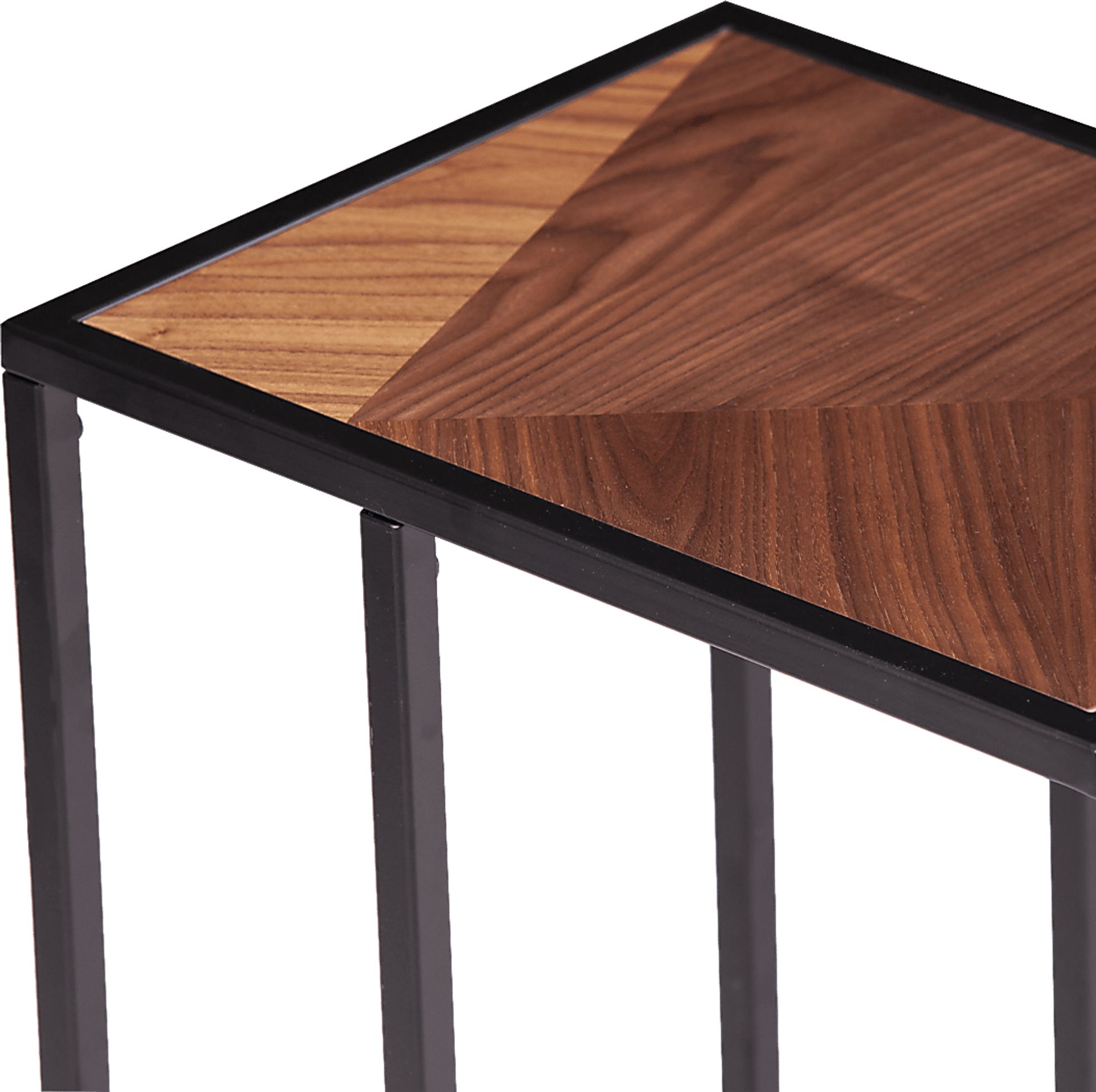 Dorotha Walnut Accent Table - Image 2