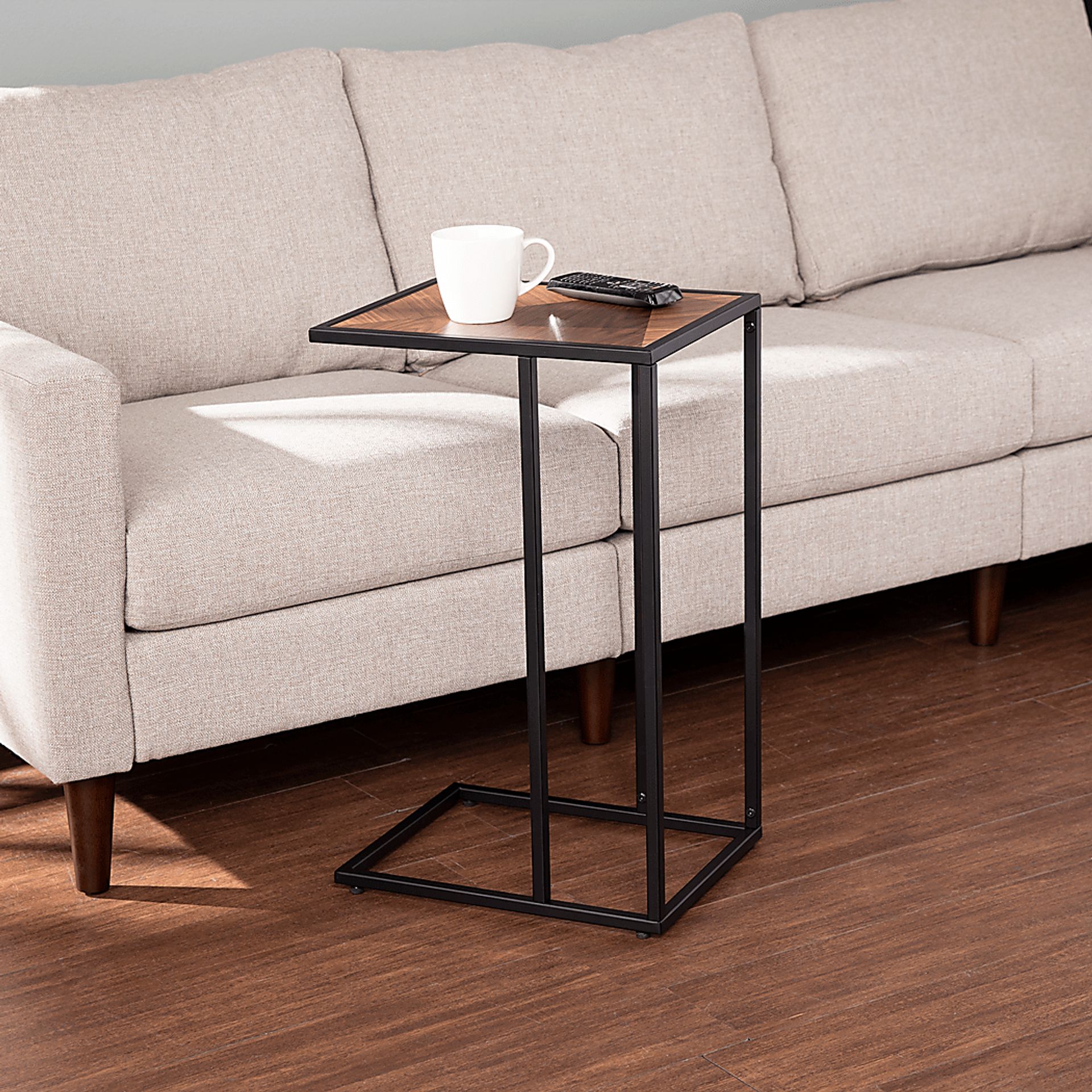 Dorotha Walnut Accent Table - Image 3