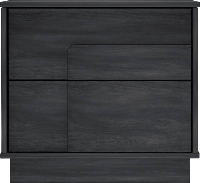Dorriety Charcoal Gray Nightstand - Thumbnail - Image 3