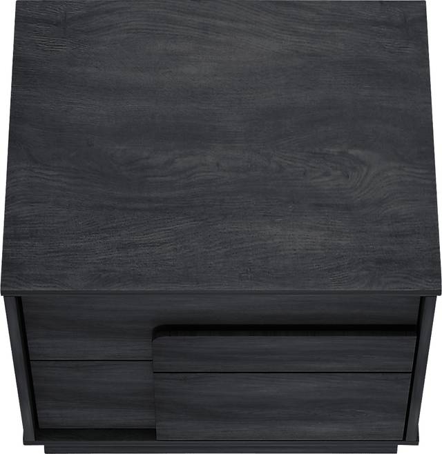 Dorriety Charcoal Gray Nightstand - Thumbnail - Image 9