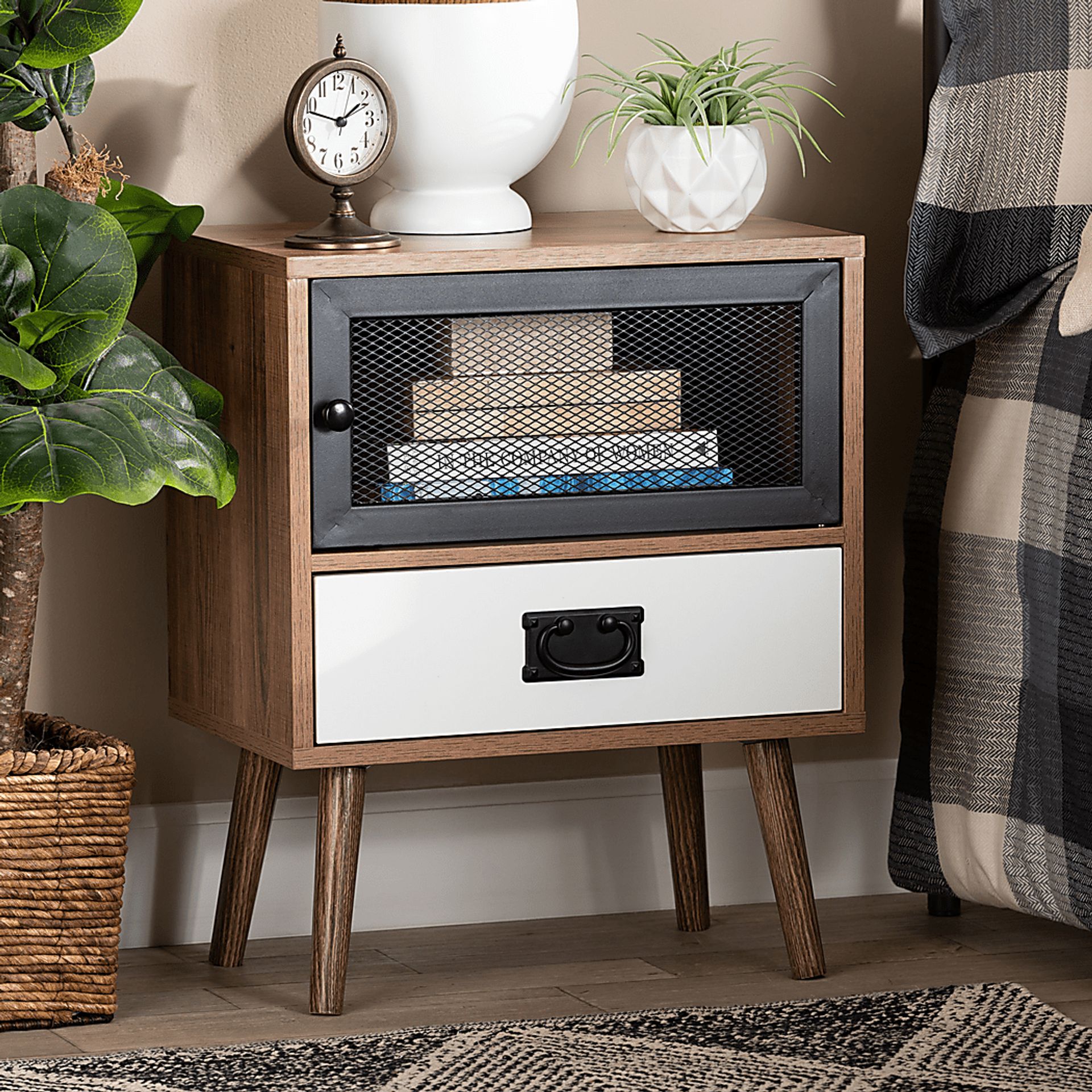 Dorsiere Natural Nightstand - Image 7