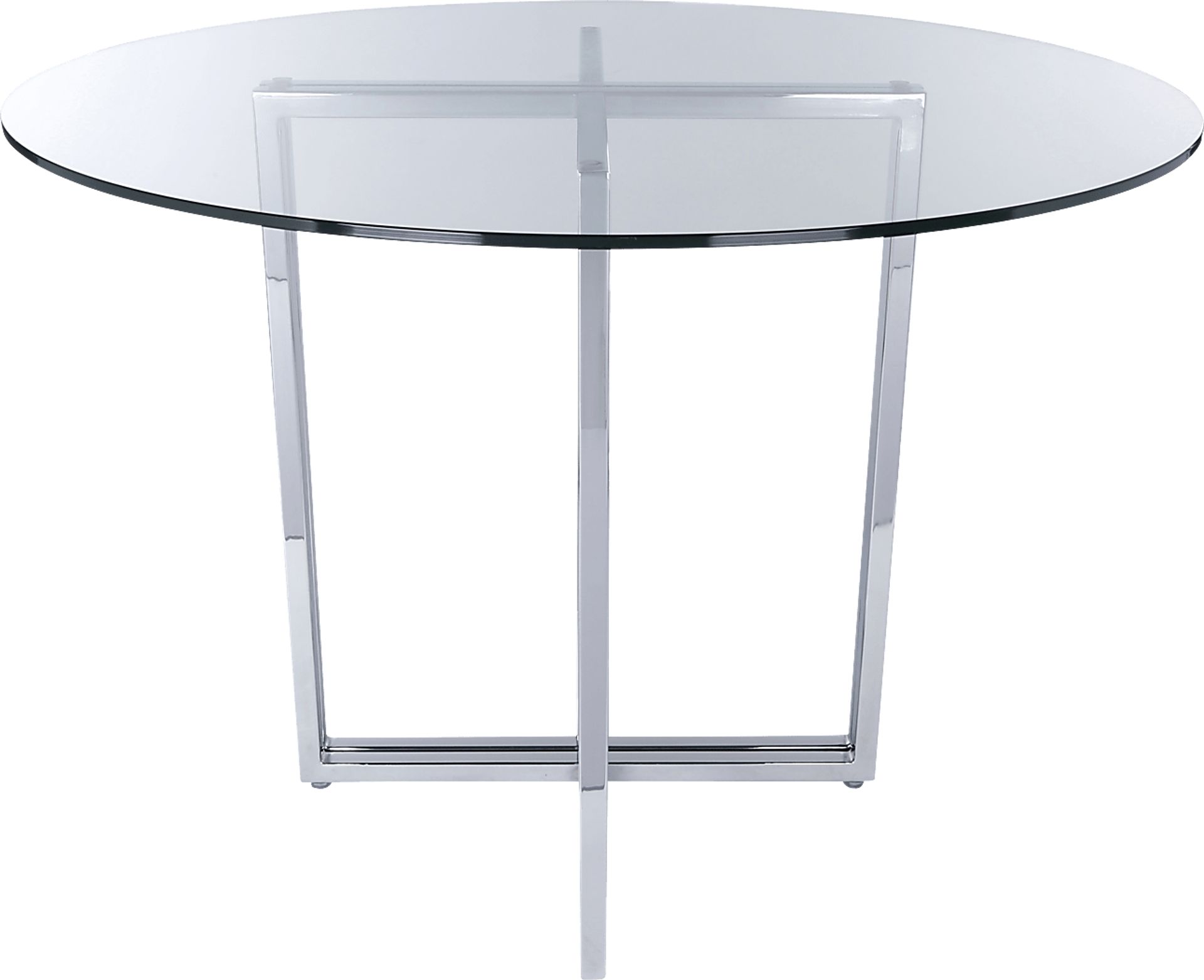 Dorsky Chrome Dining Table - Image 2