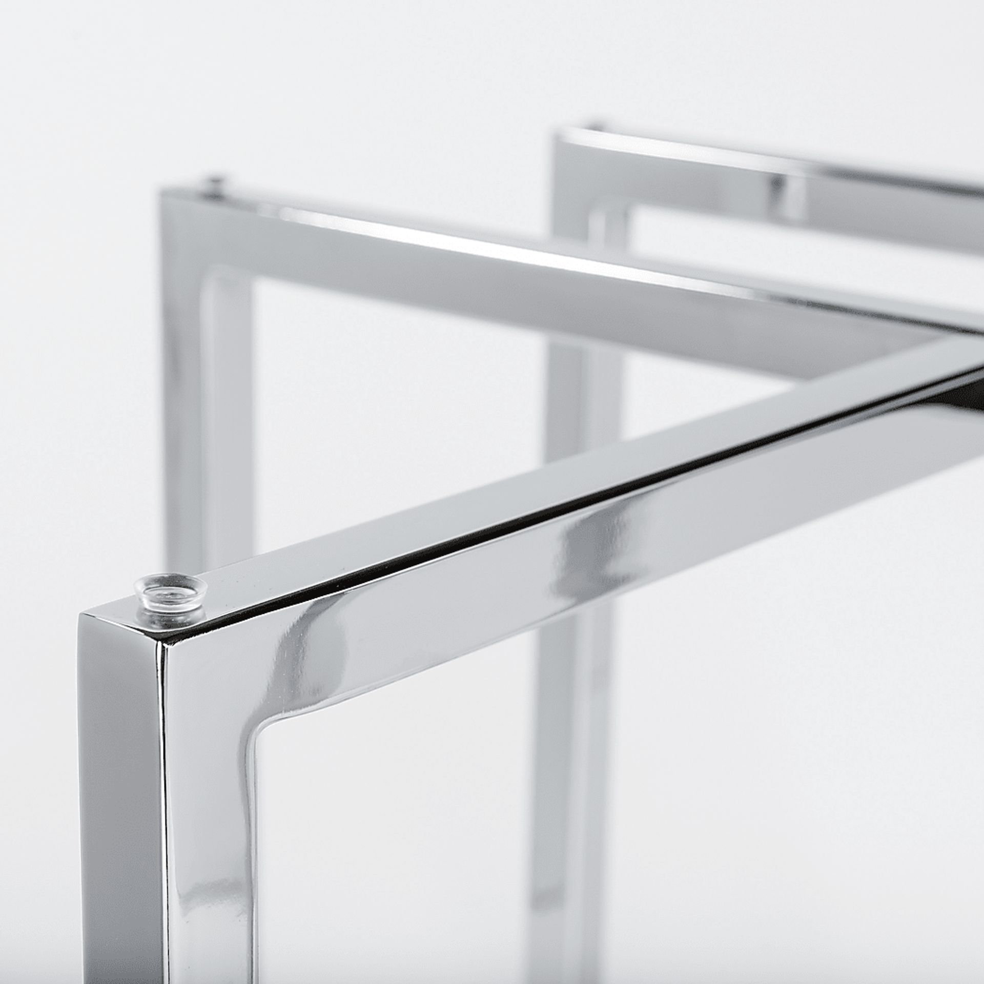Dorsky Chrome Dining Table - Image 5