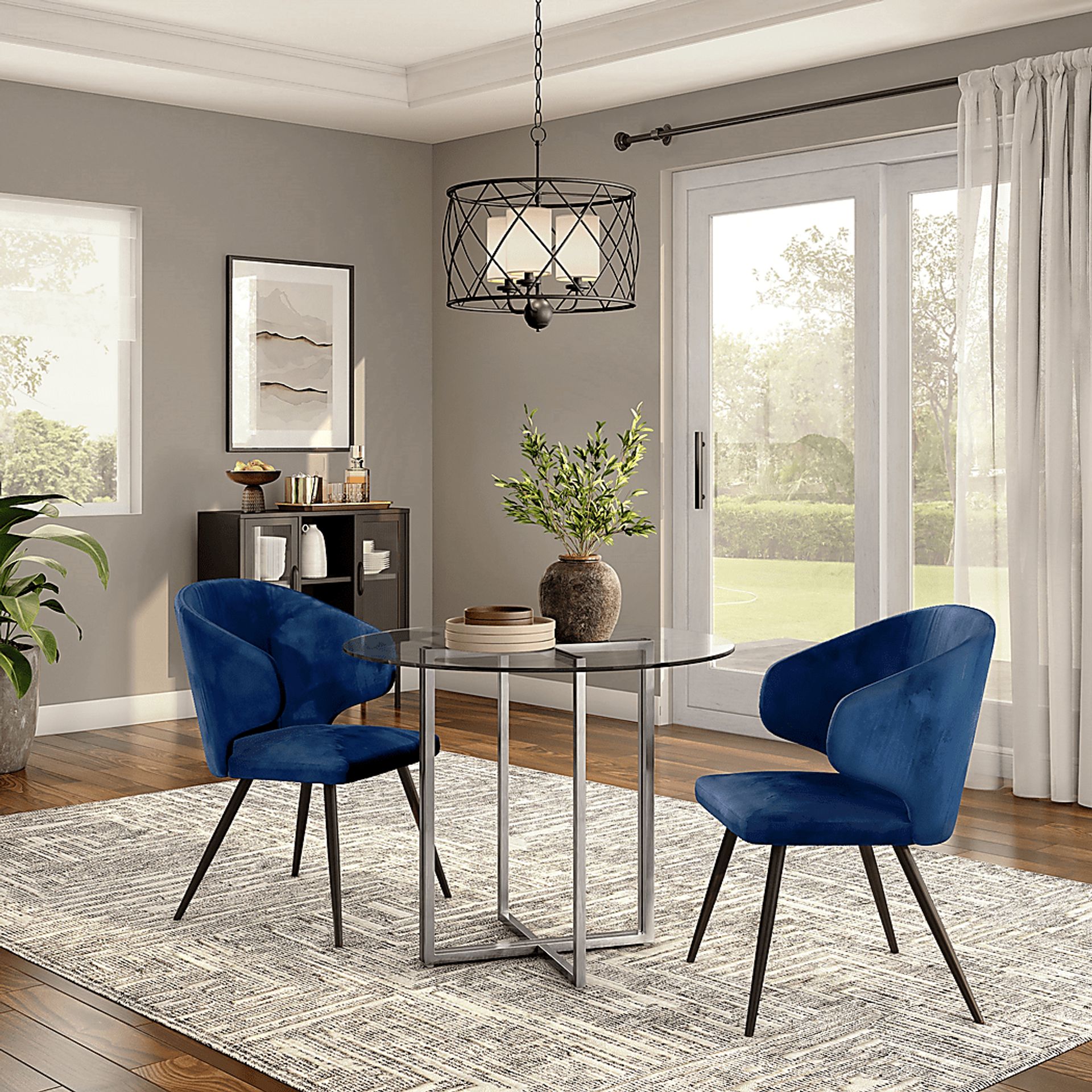 Dorsky Steel Dining Table - Image 2