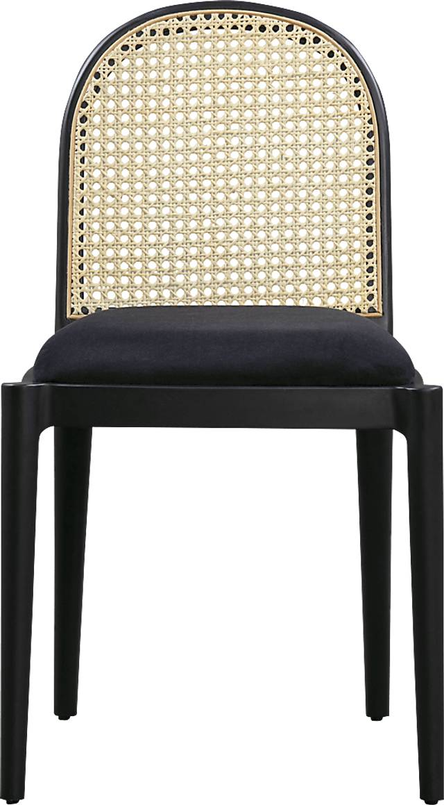 Dorthean Black Dining Chair - Thumbnail - Image 2