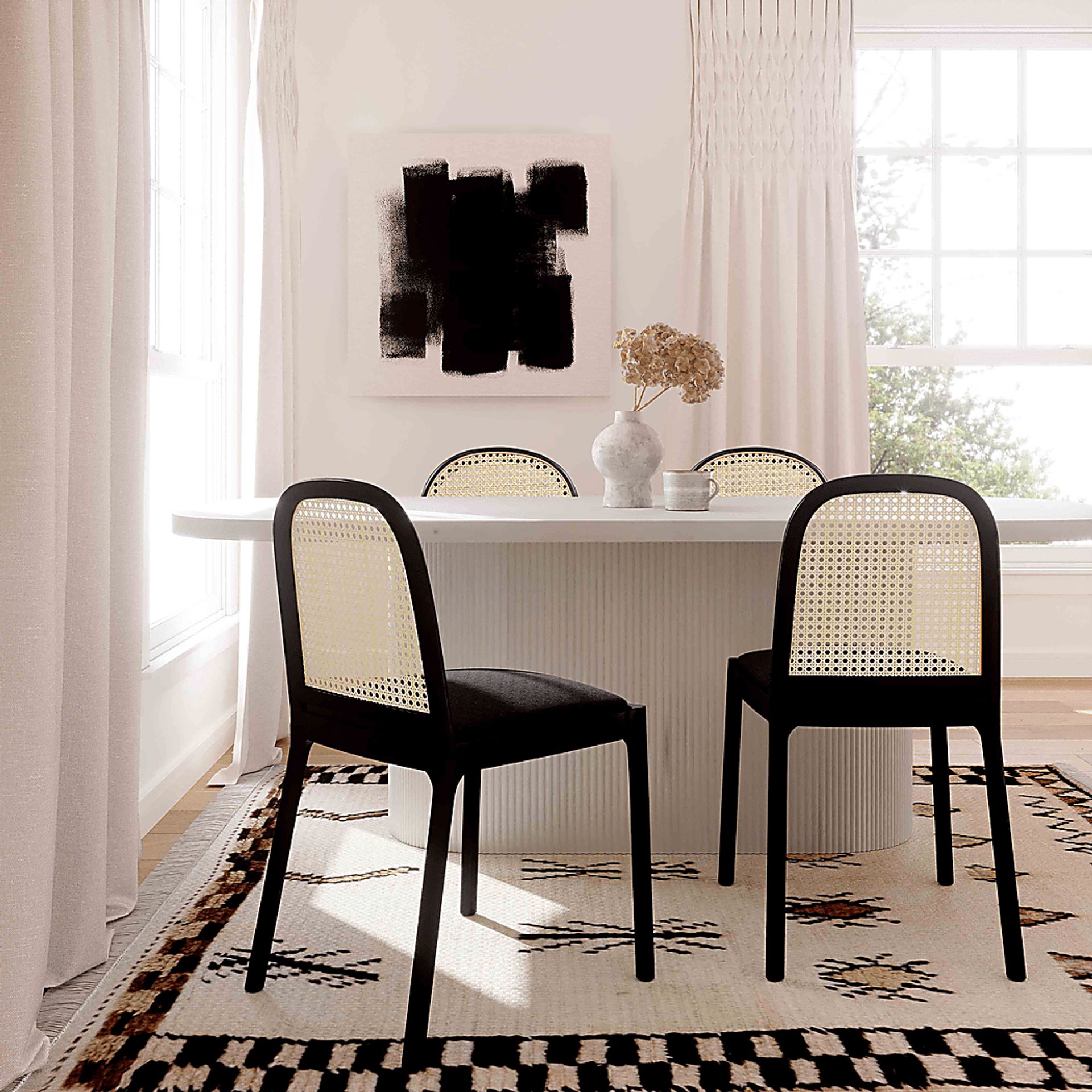 Dorthean Black Dining Chair - Image 9