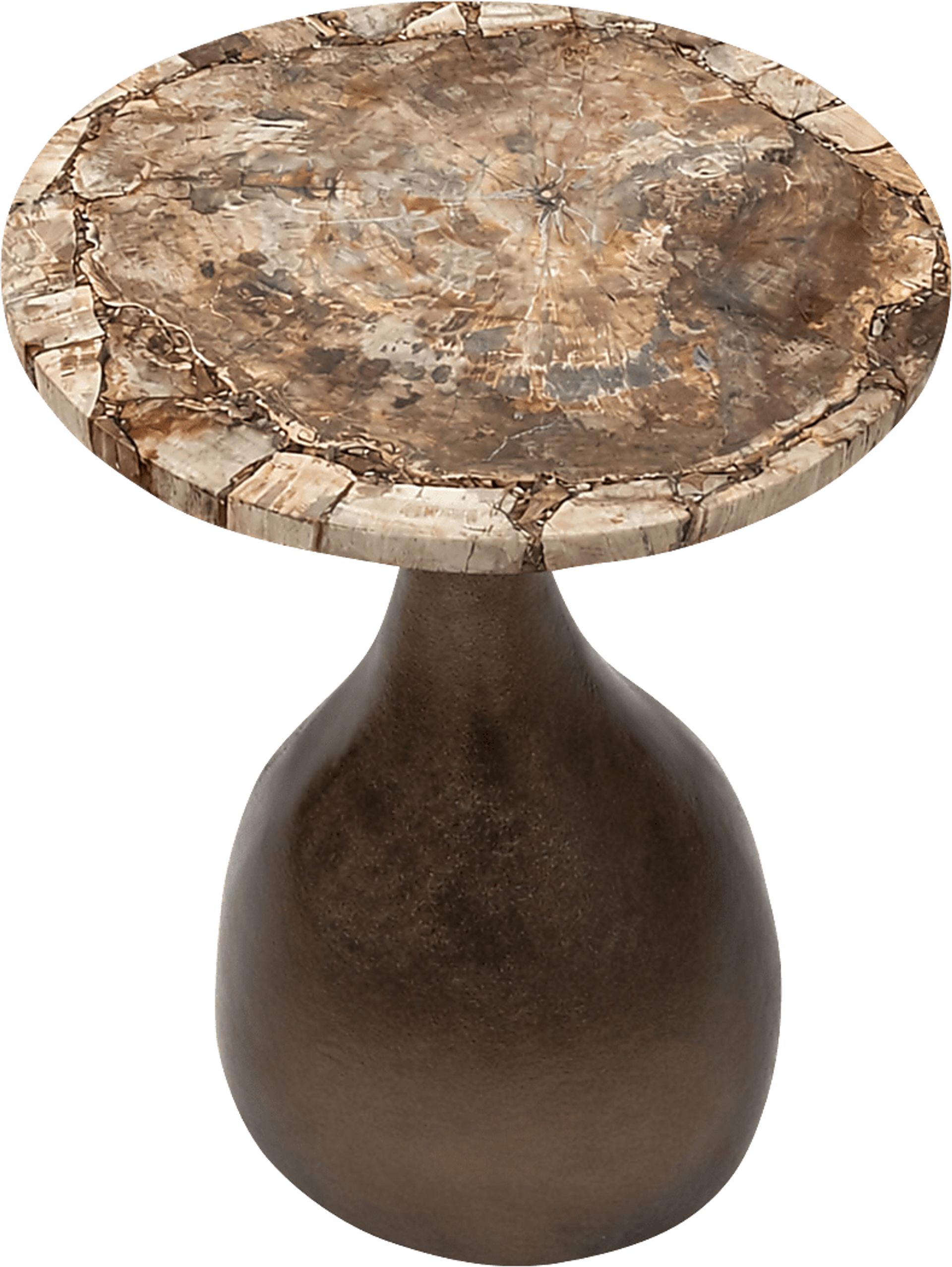 Doruzi Bronze/Brown Accent Table - Image 5