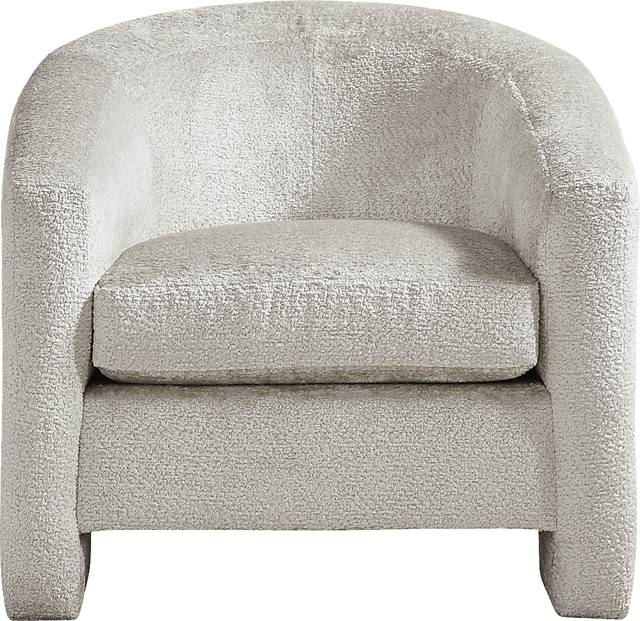 Dory Dove Gray Accent Chair - Thumbnail - Image 2