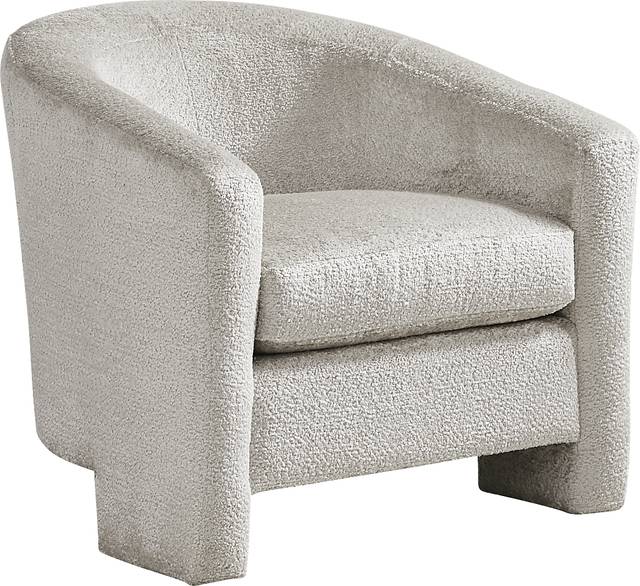Dory Dove Gray Accent Chair - Thumbnail - Image 1