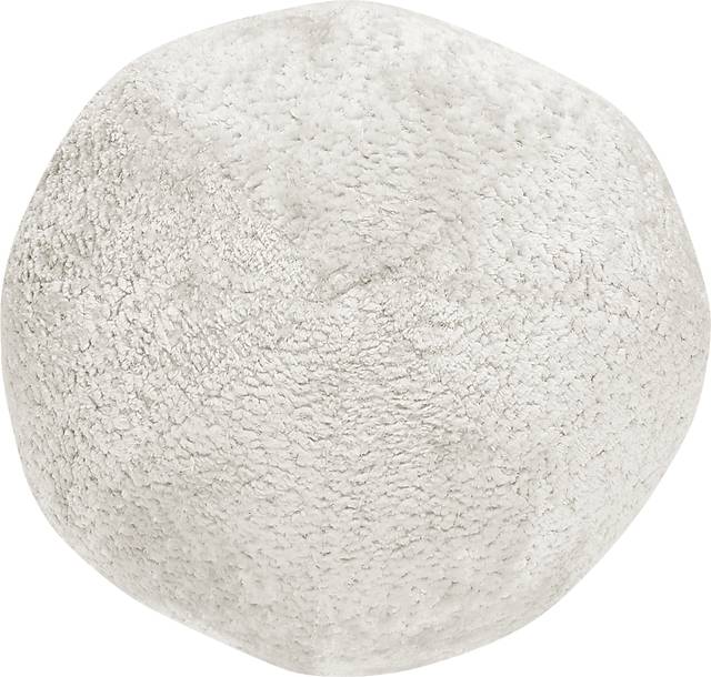 Dory Dove Gray Ball Pillow - Thumbnail - Image 1