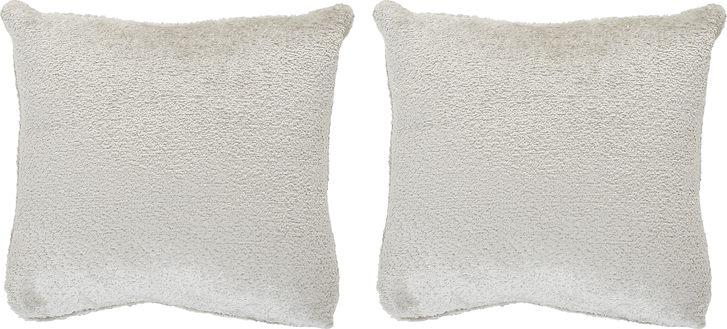 Dory Dove Gray Toss Pillows (Set of 2)