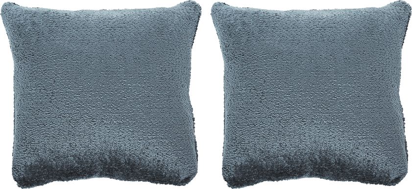 Dory Slate Blue Toss Pillows (Set of 2)