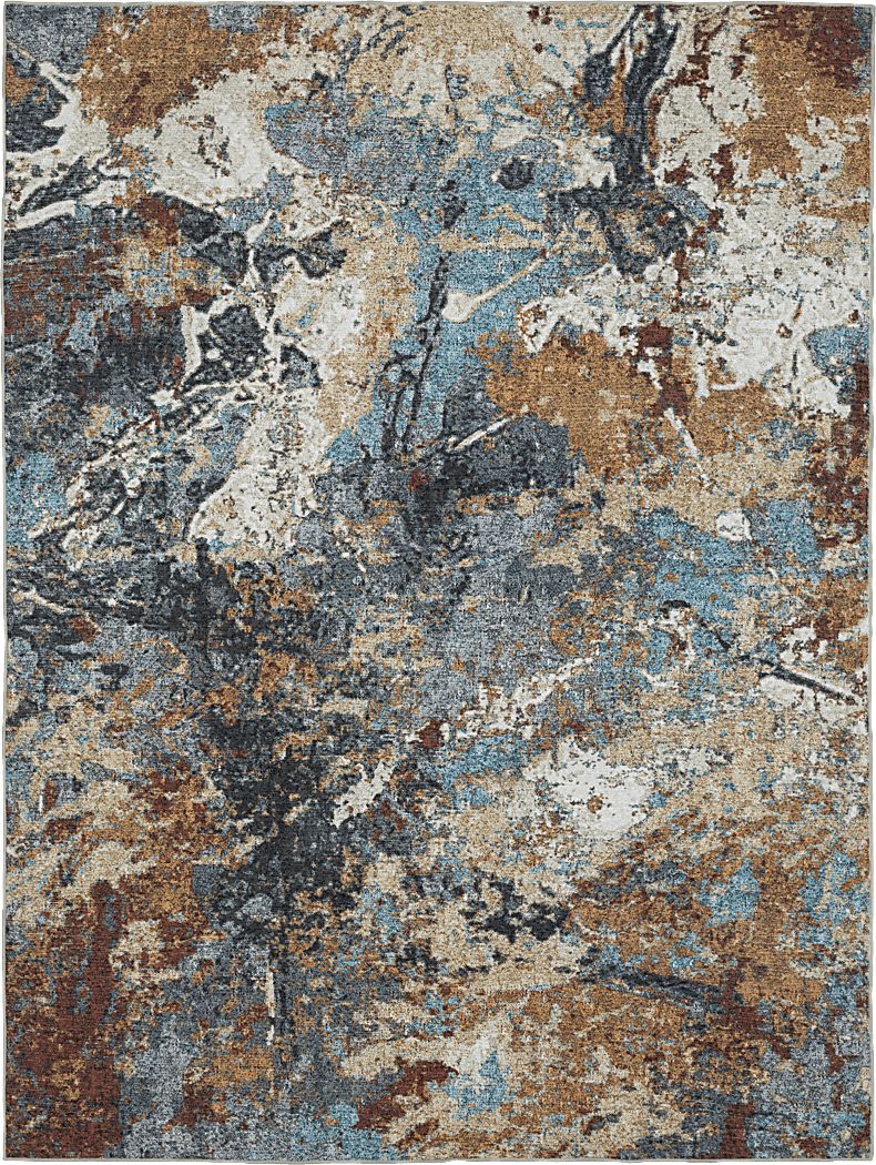 Doryen Rust 7'6 x 10' Rug