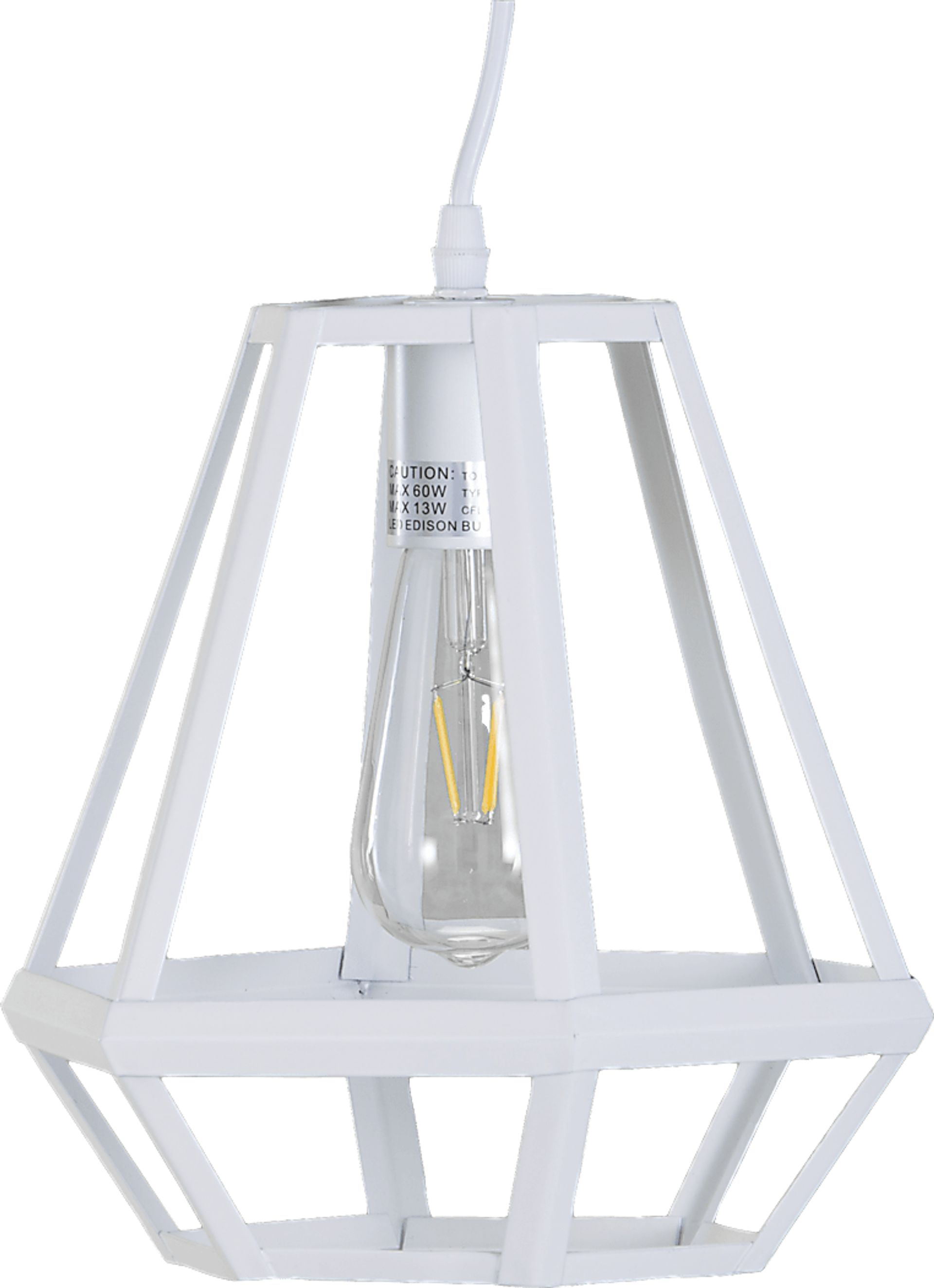 Doscher White Chandelier - Image 1