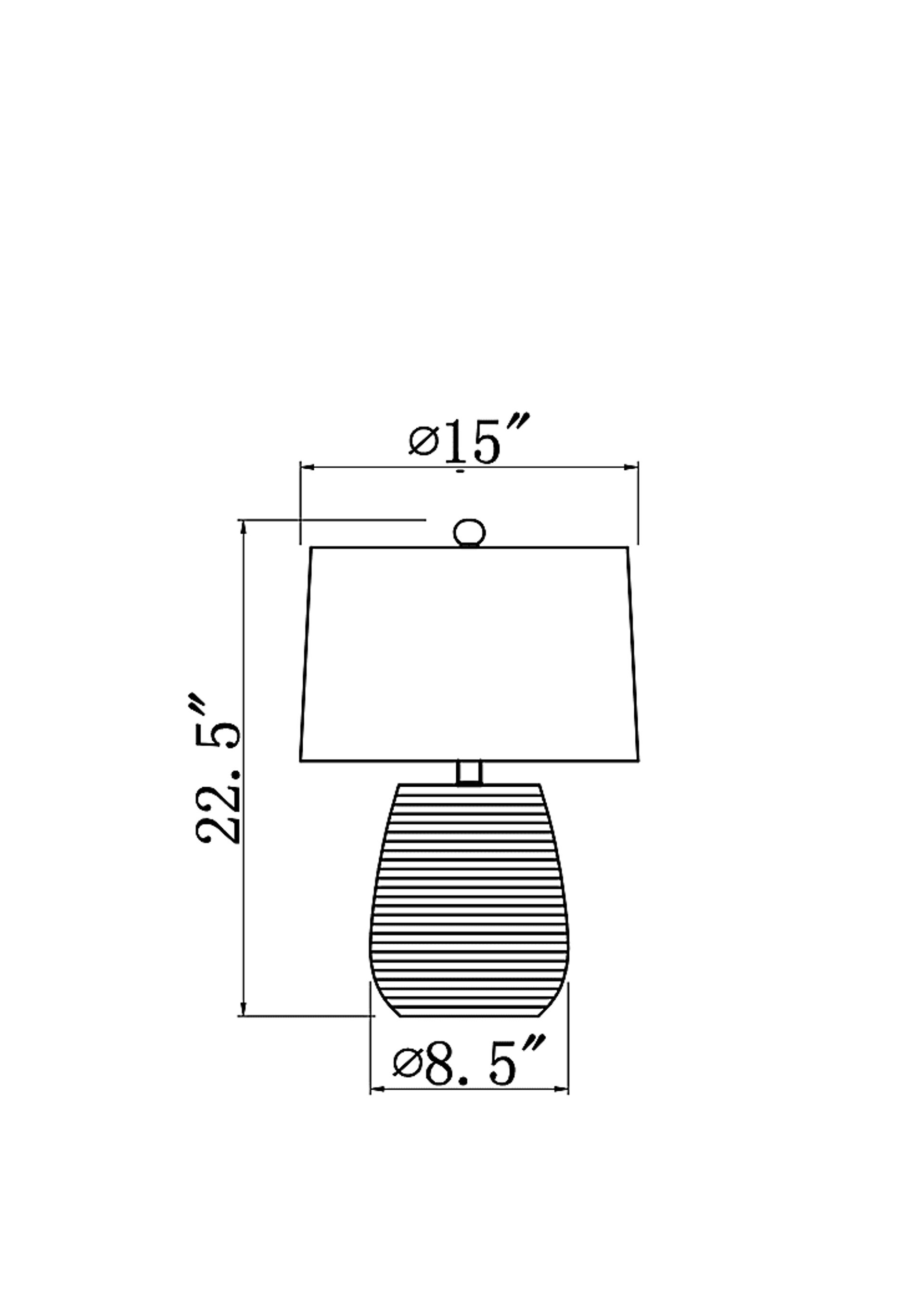 Dosina Farm White Lamp - Image 8
