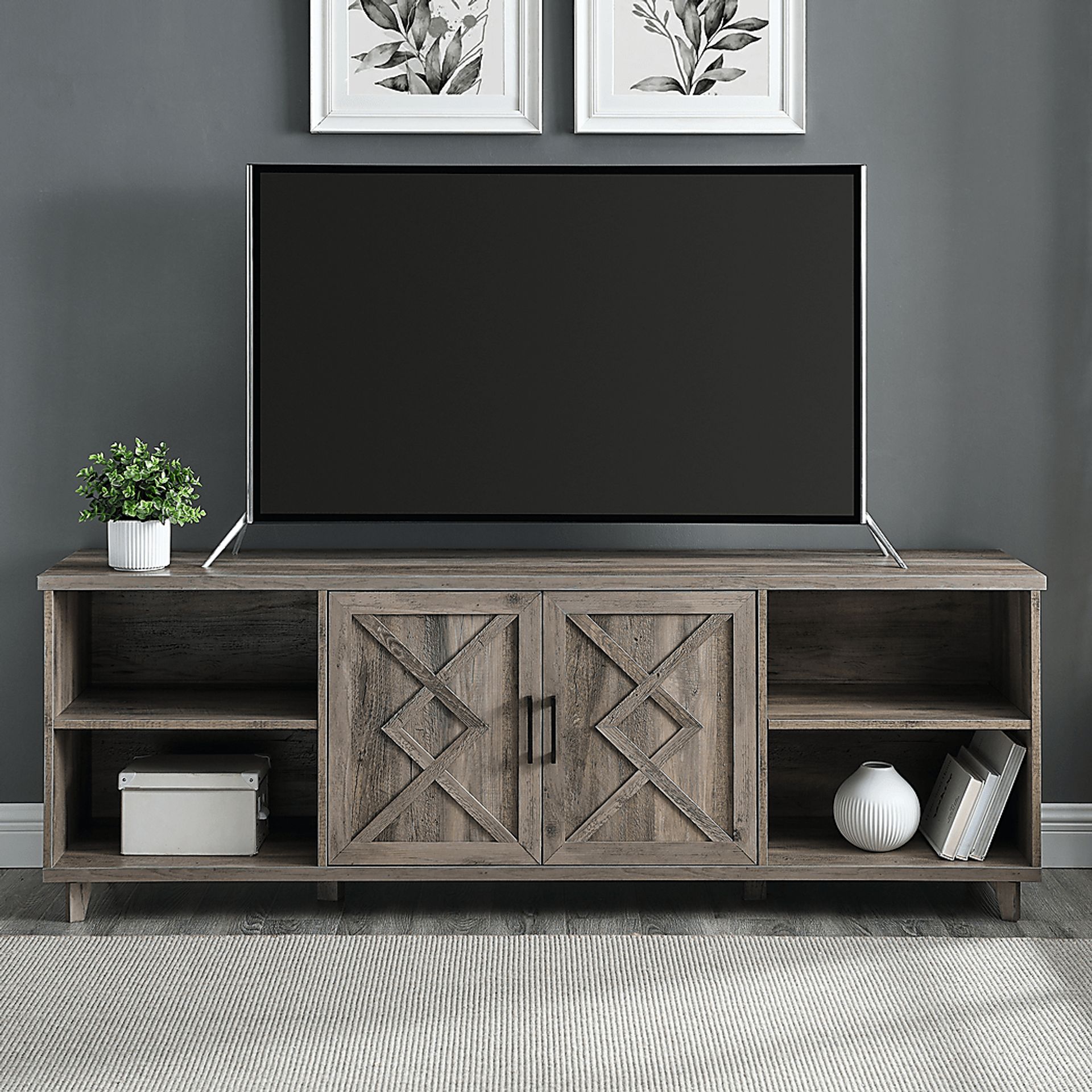 Dotger Gray 70 in. Console - Image 5