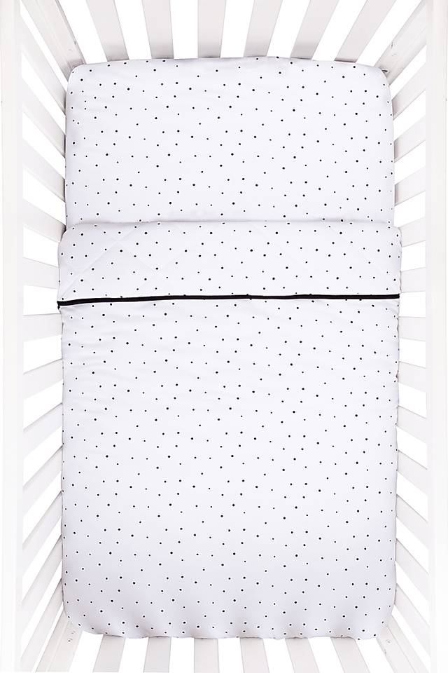 Dotville White 3 Pc Baby Bedding Set - Thumbnail - Image 3