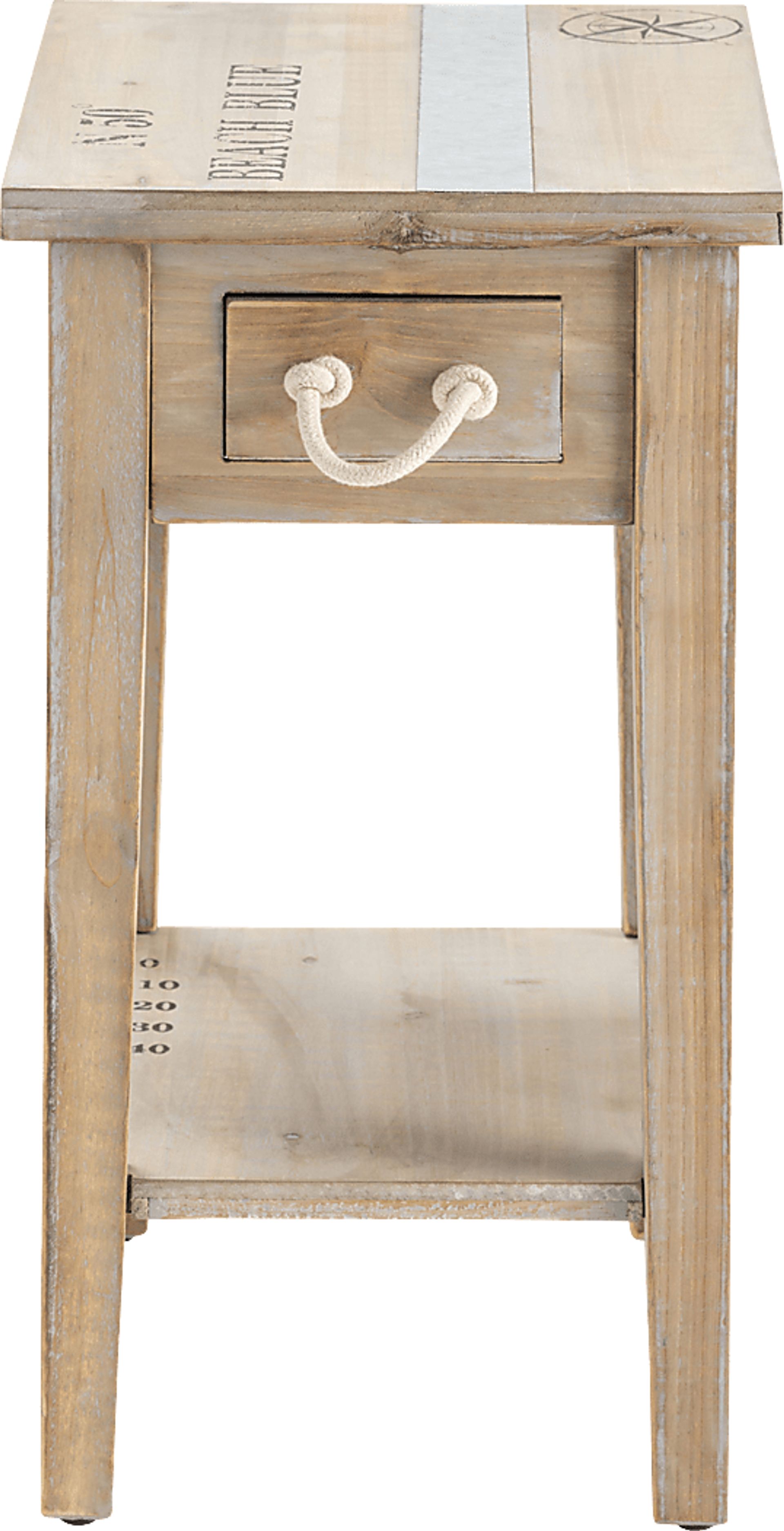 Doublebrand Light Brown End Table - Image 2