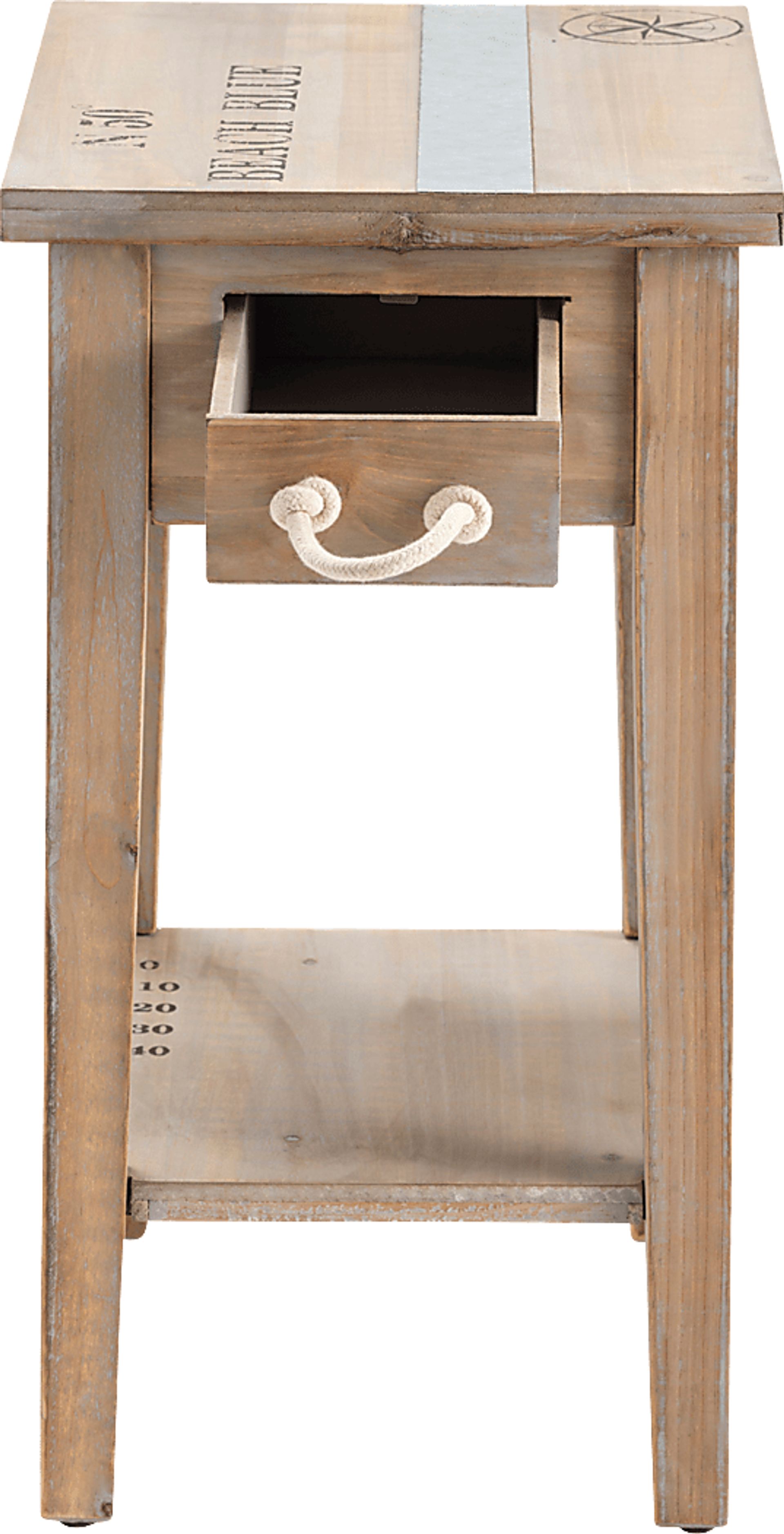 Doublebrand Light Brown End Table - Image 3