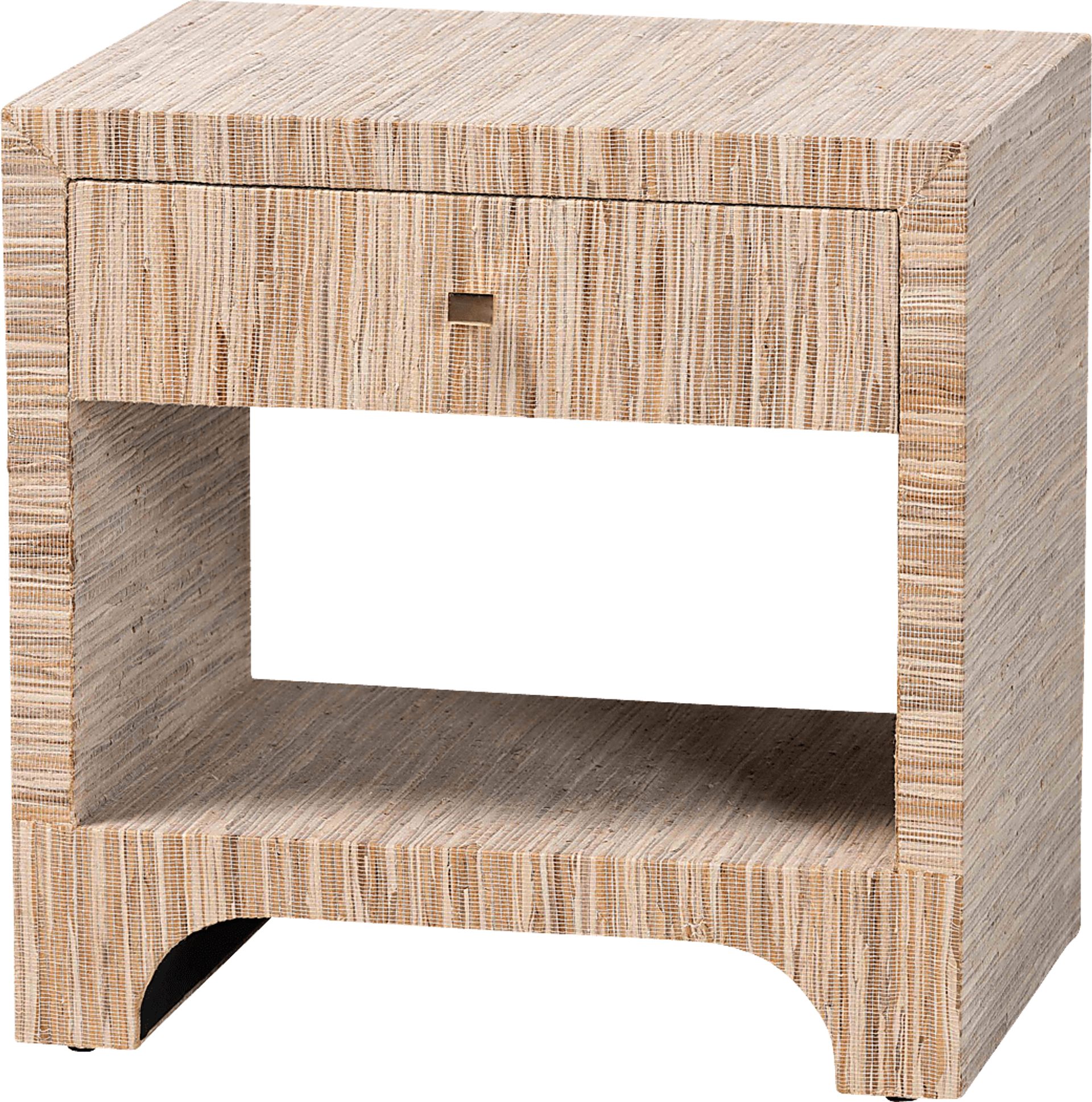 Doubleoak Brown Nightstand - Image 1