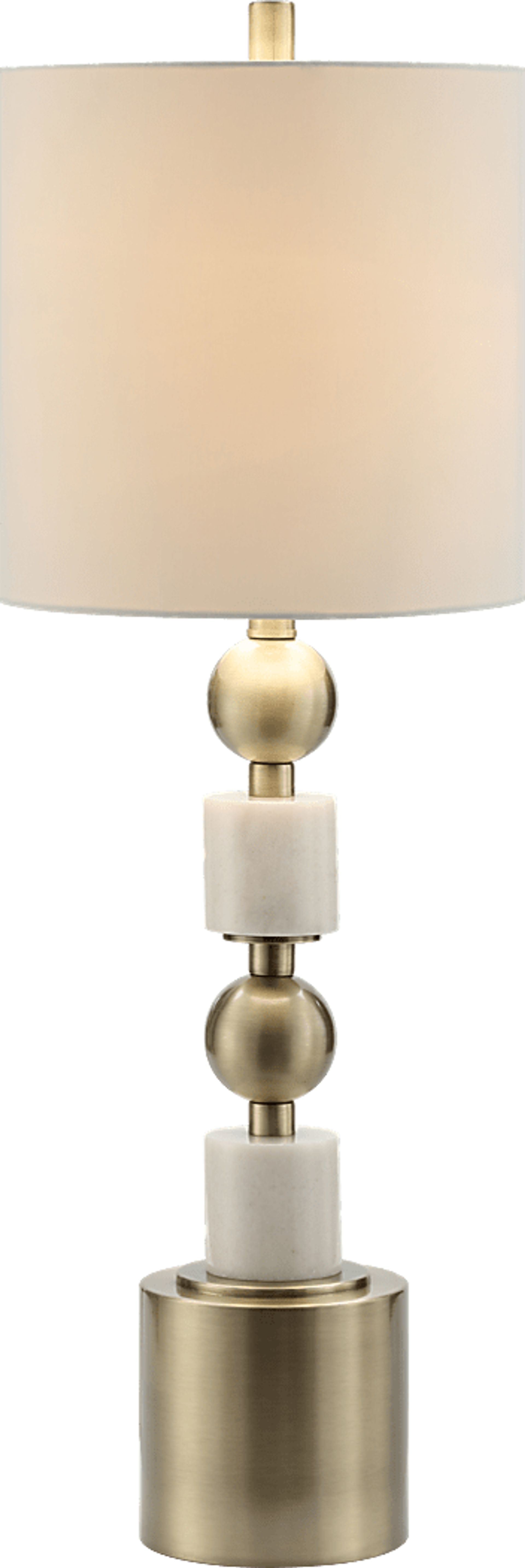 Doune Falls Brass Lamp, Set of 2 - Image 1