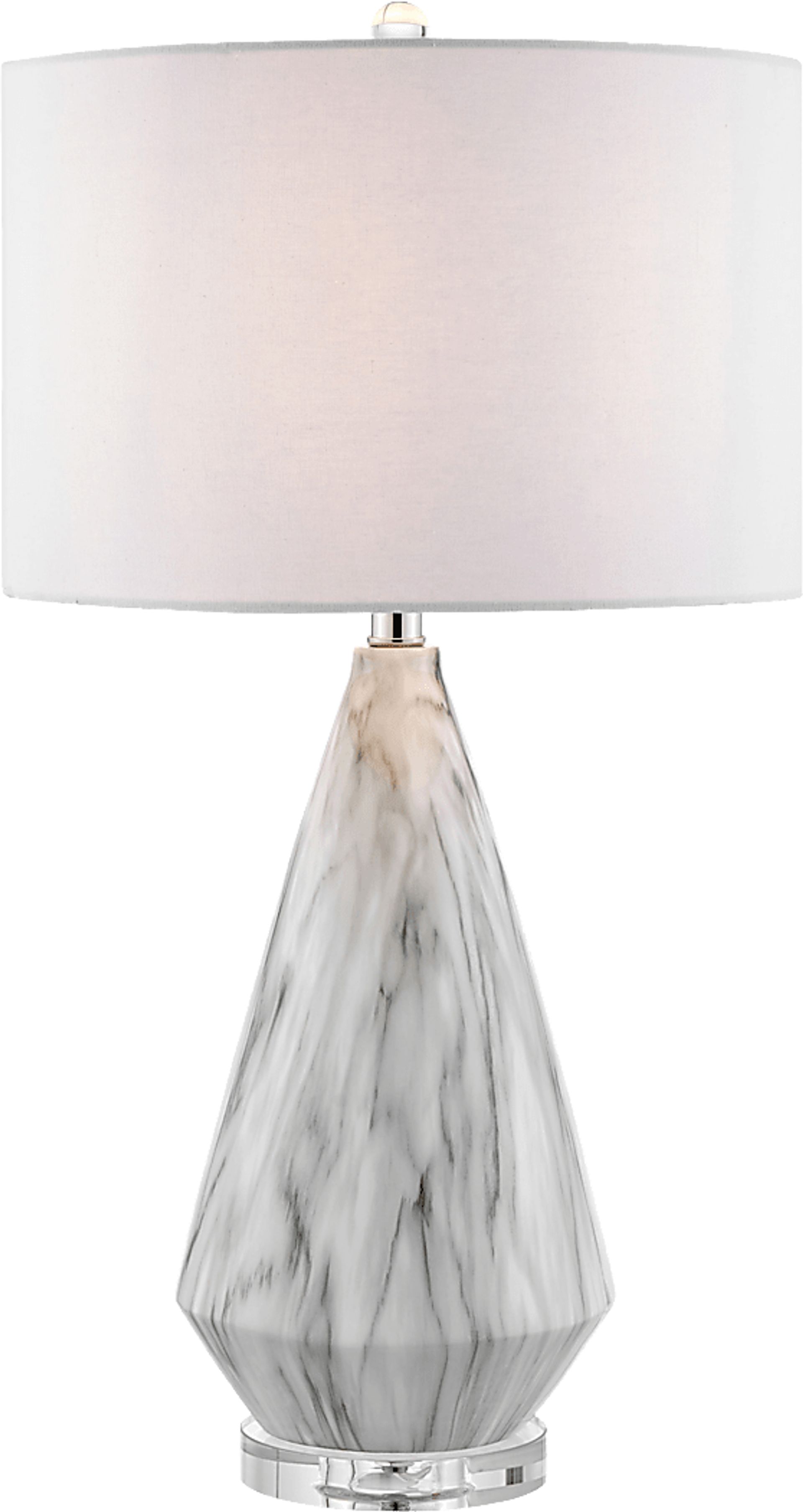 Doune Oaks White Lamp - Image 1