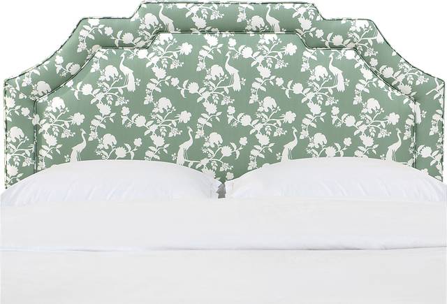 Douro Green Twin Upholstered Headboard - Thumbnail - Image 2