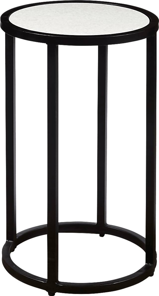Dovelon White End Table - Thumbnail - Image 1