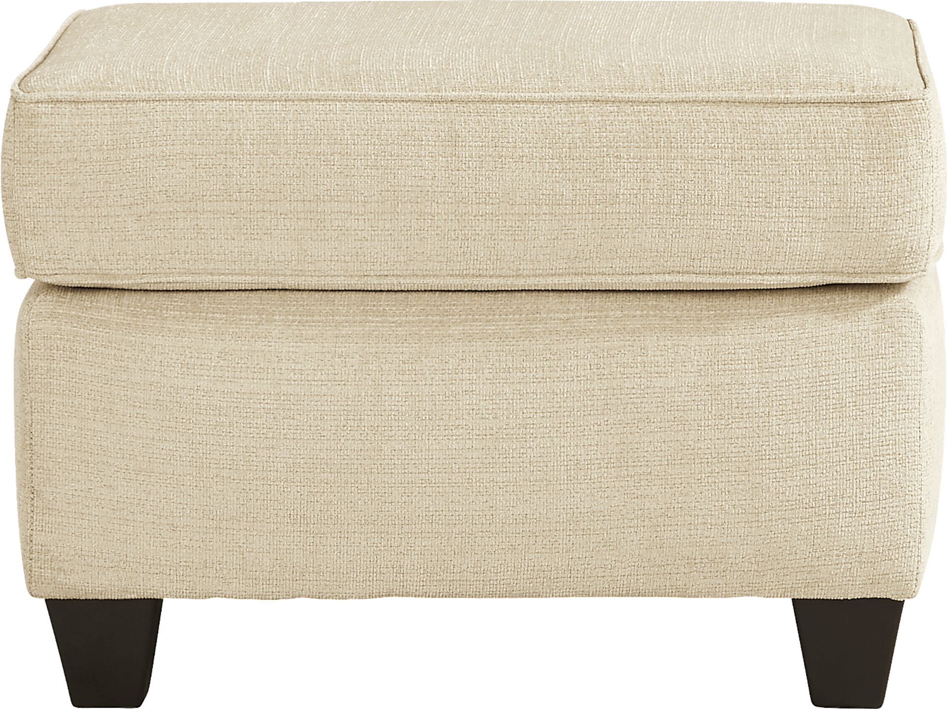 Dover Beige Ottoman - Image 2