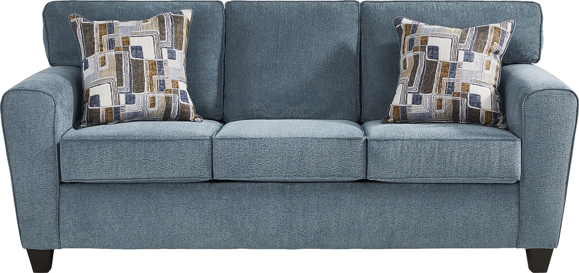 Dover Blue Gel Foam Sleeper - Image 1