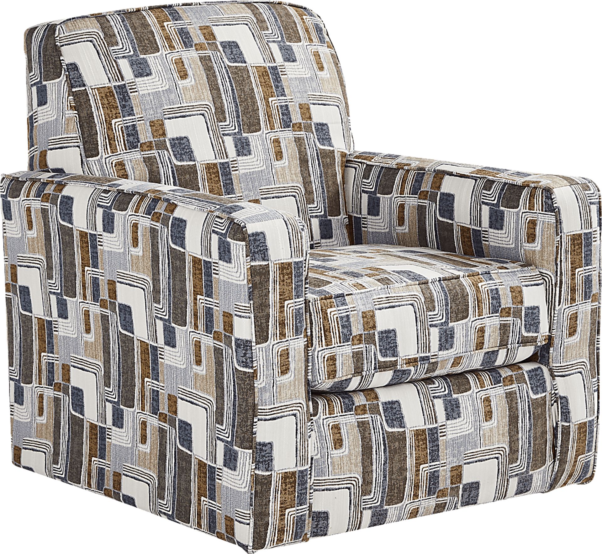 Dover Multi Swivel Accent Chair - Image 1