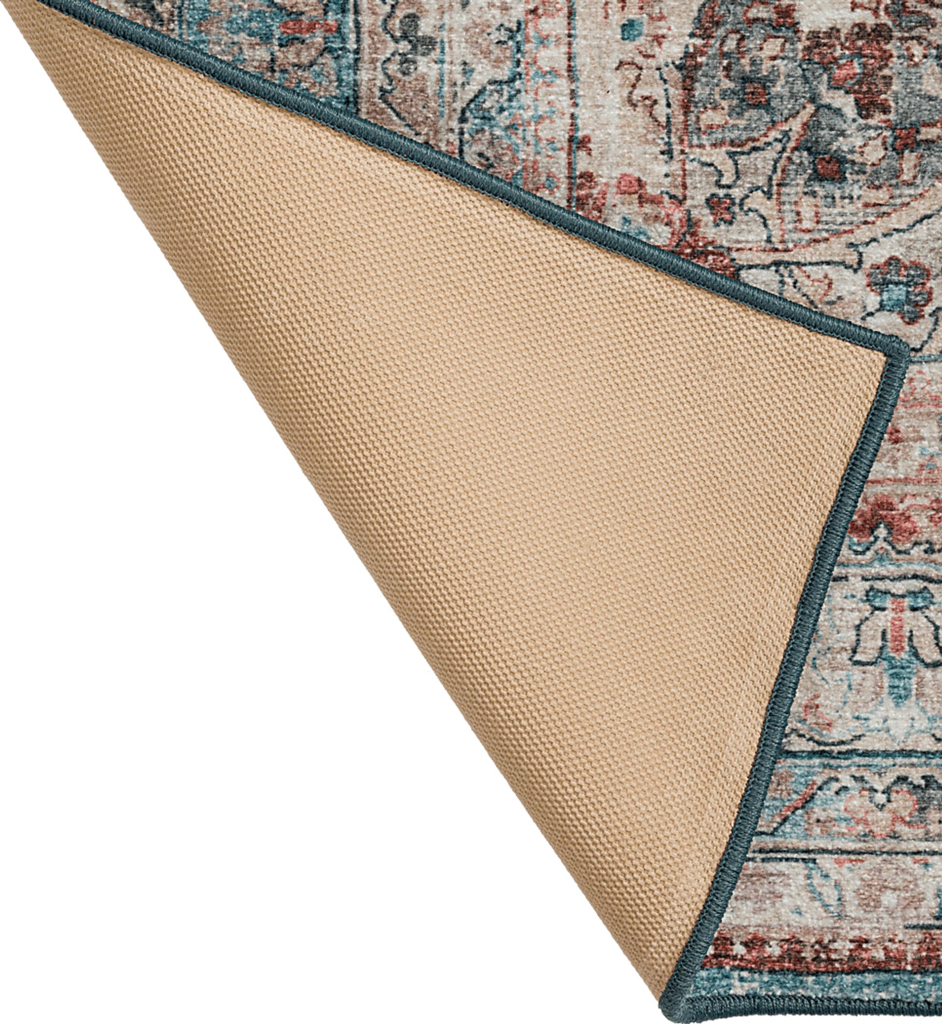 Doverfield Blue 3' x 5' Rug - Image 4