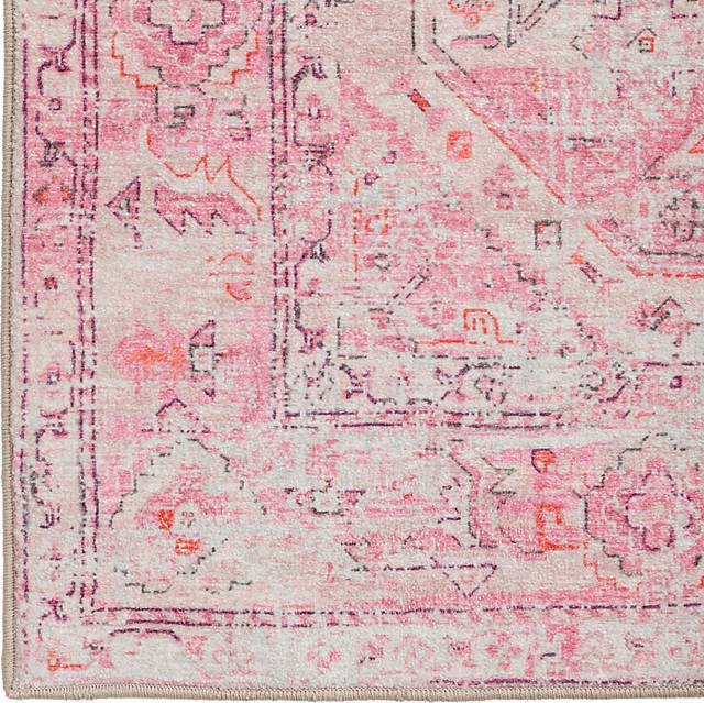 Doverfield Pink 3' x 5' Rug - Thumbnail - Image 2